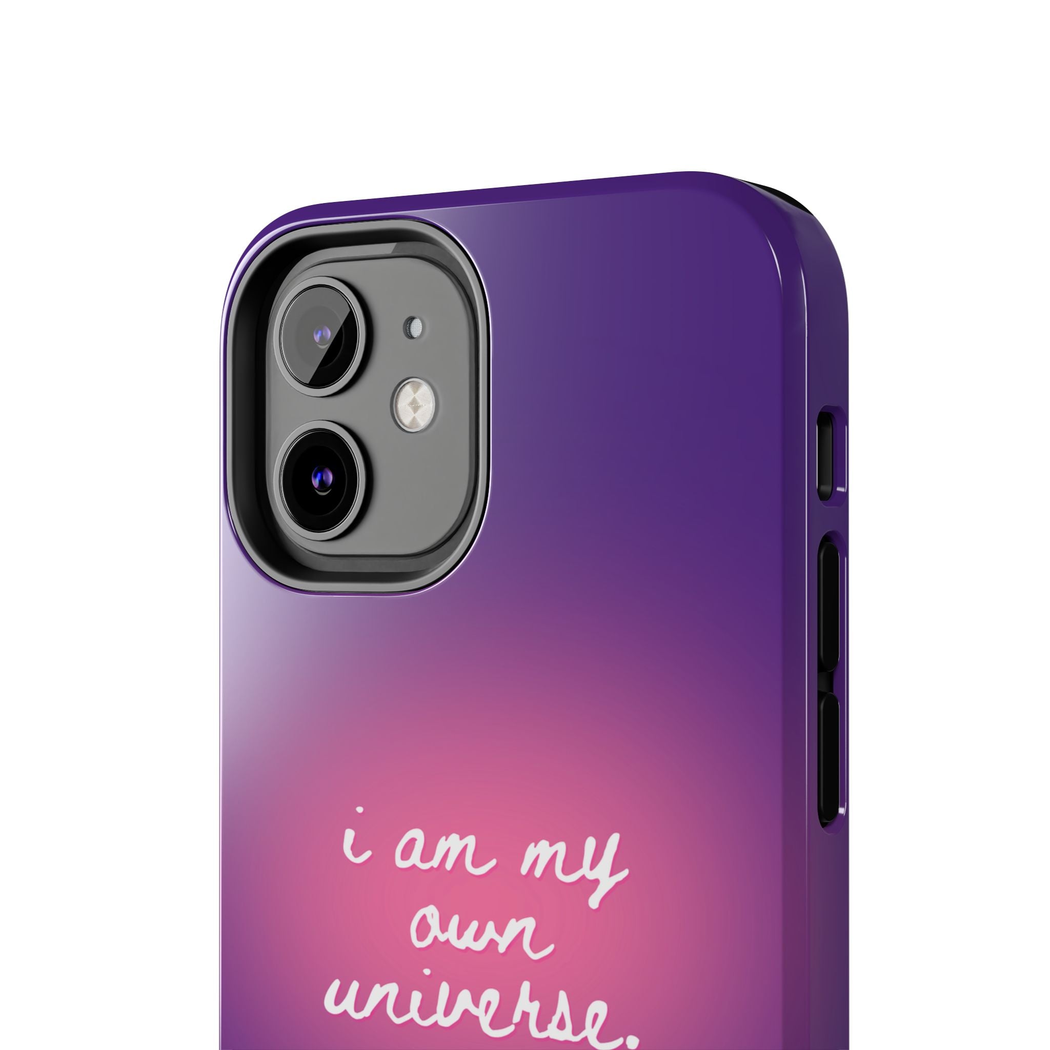 I Am My Own Universe Tough Phone Case (For iPhone, Galaxy & More) - Purple