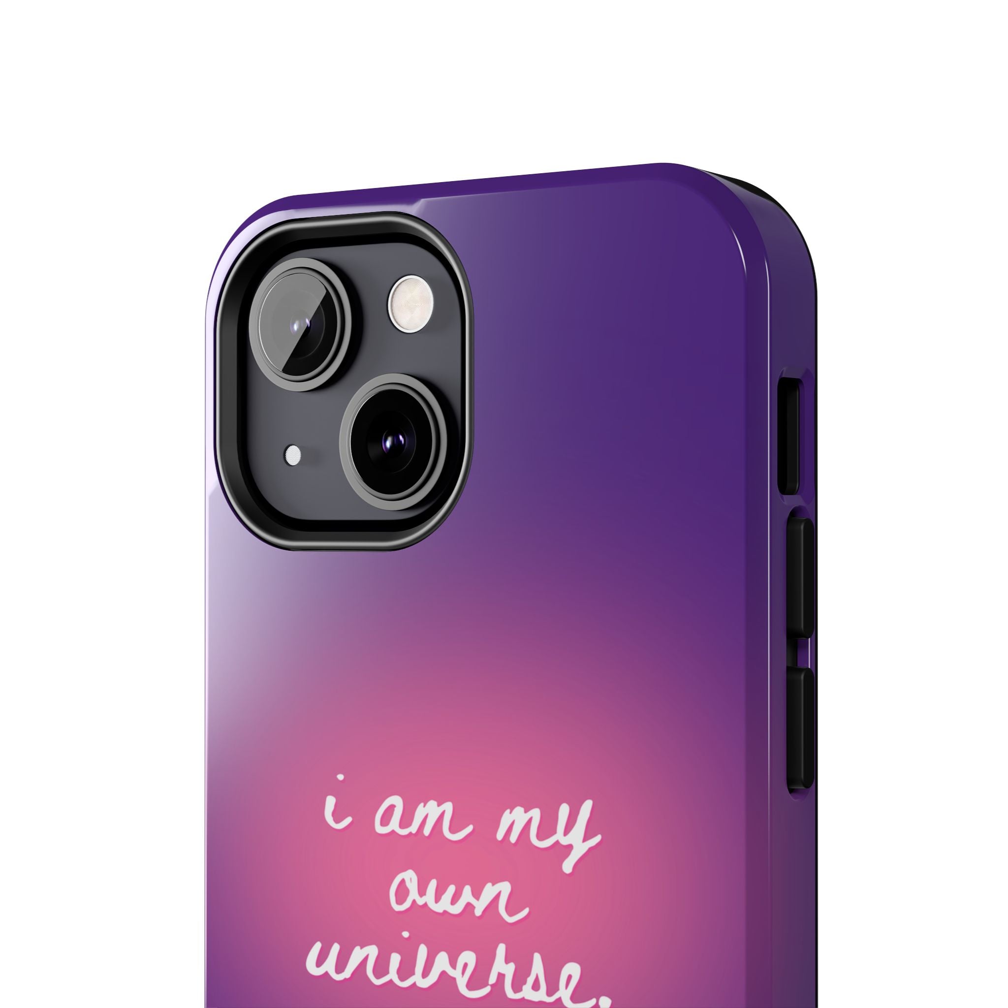 I Am My Own Universe Tough Phone Case (For iPhone, Galaxy & More) - Purple