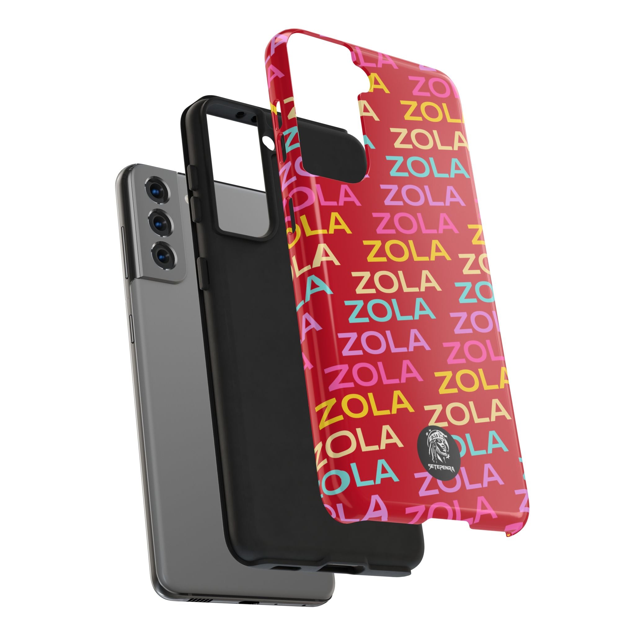 Zola Tough Phone Case (For iPhone, Galaxy & More) - Dark Red