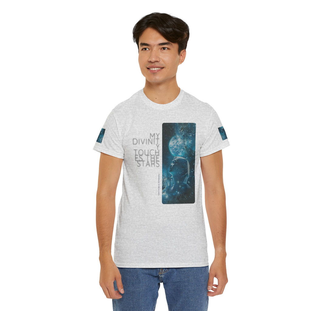 My Divinity Touches The Stars Unisex Heavy Cotton Tee