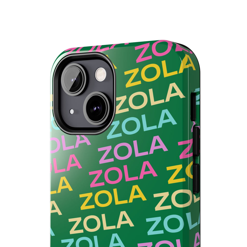 Zola Tough Phone Case (For iPhone, Galaxy & More) - Dark Green