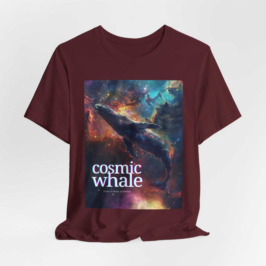 Cosmic Whale Unisex Jersey Short Sleeve Tee