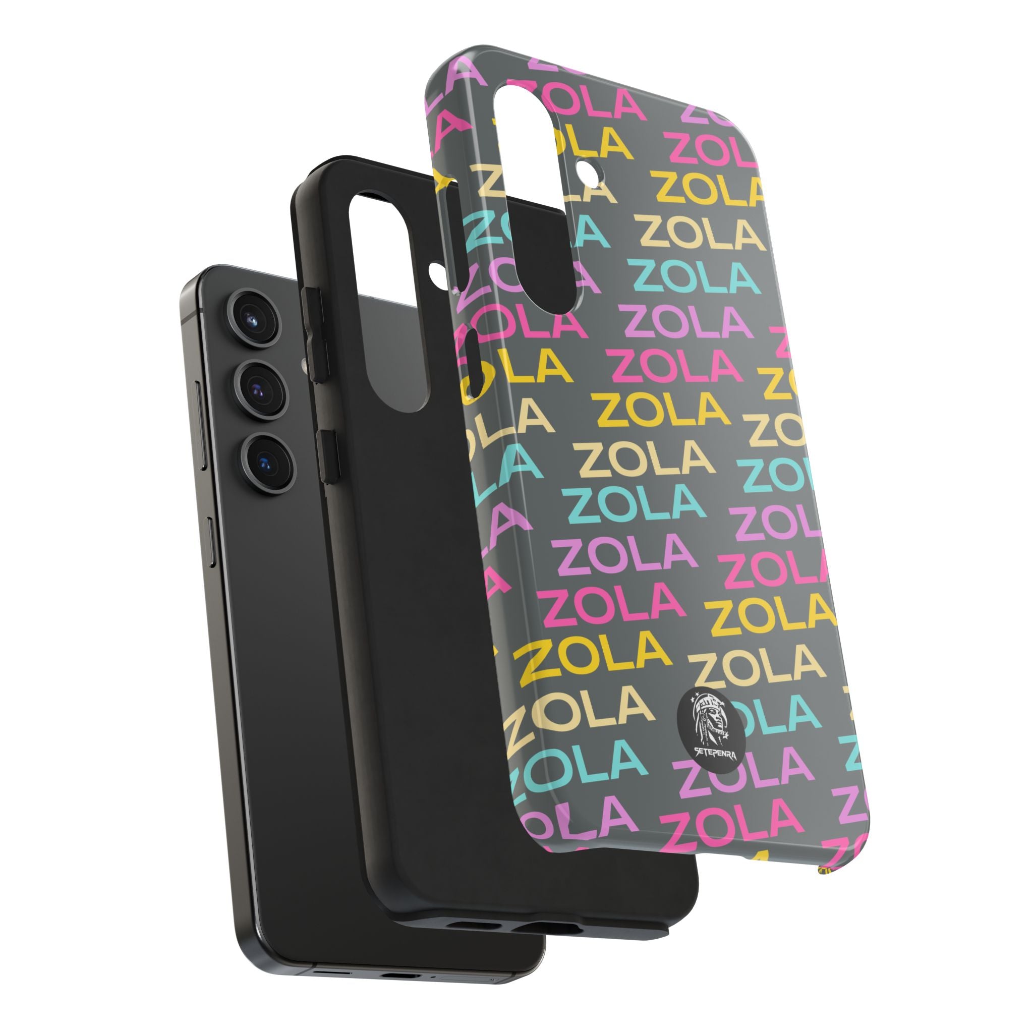 Zola Tough Phone Case (For iPhone, Galaxy & More) - Dark Grey