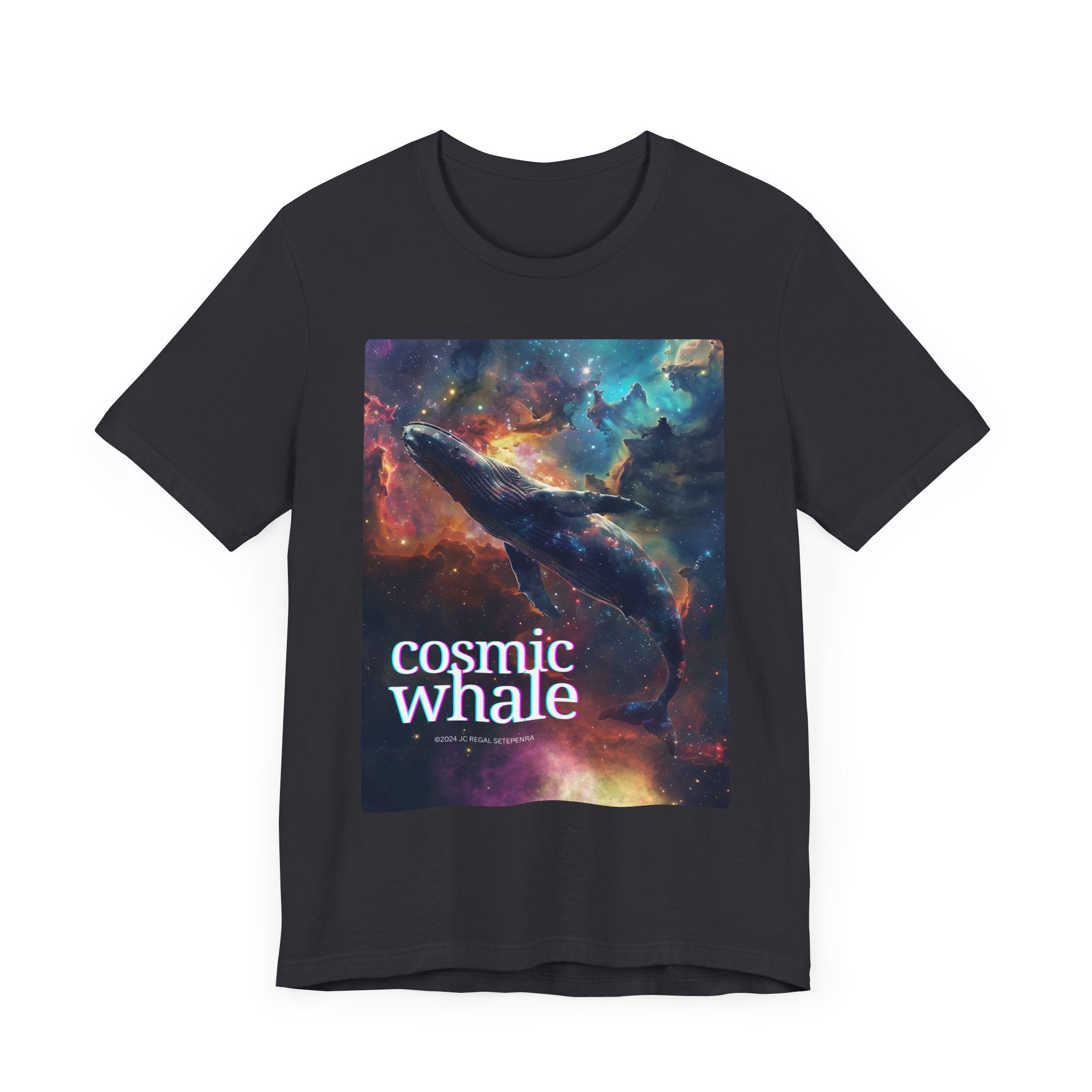 Cosmic Whale Unisex Jersey Short Sleeve Tee SETEPENRA T-Shirt.