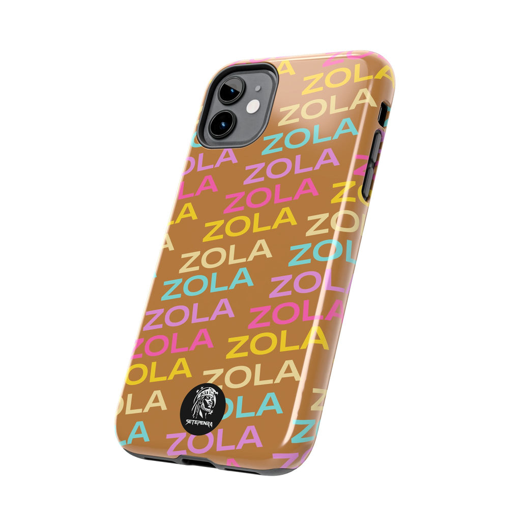 Zola Tough Phone Case (For iPhone, Galaxy & More) - Light Brown