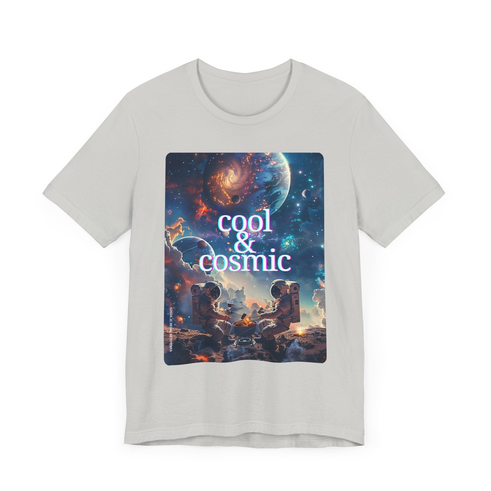 Cool & Cosmic Unisex Jersey Short Sleeve Tee SETEPENRA T-Shirt.