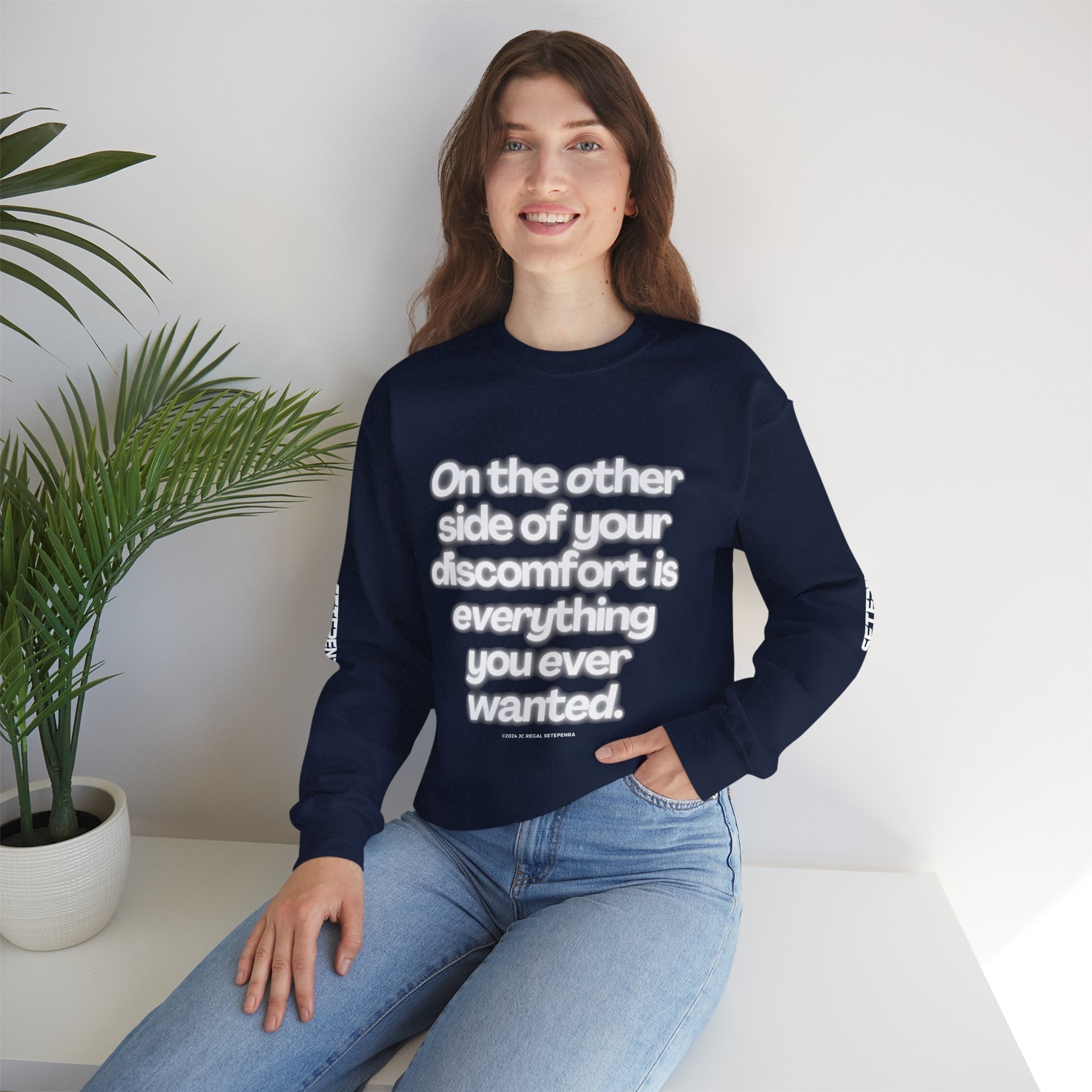 On The Other Side Unisex Heavy Blend™ Crewneck Sweatshirt