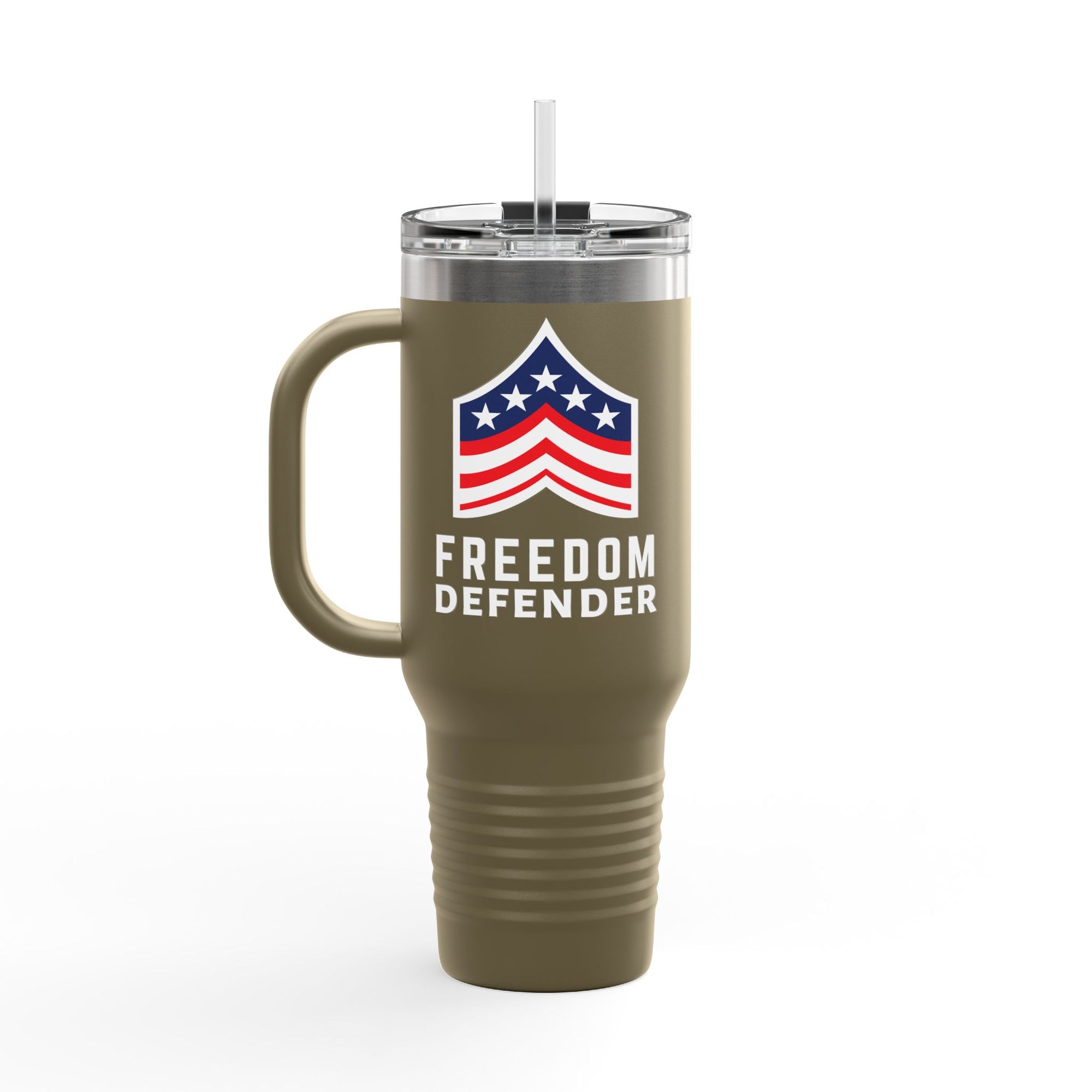 Freedom Defender Insulated Travel Mug, 40oz
