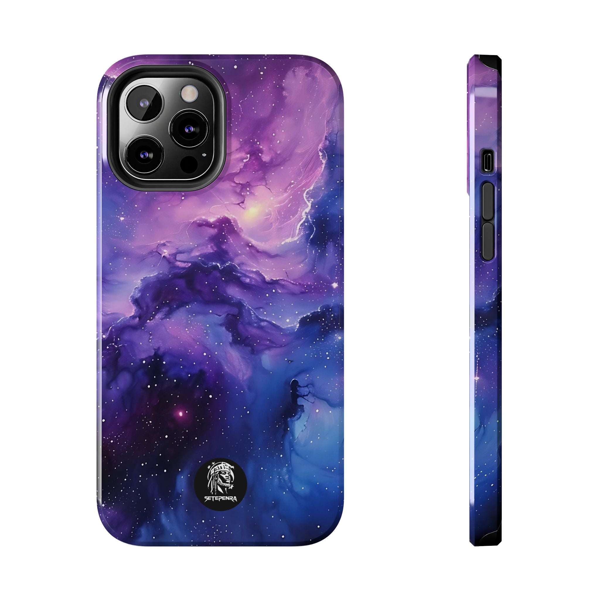 Purple Cosmos Tough Phone Case (For iPhone, Galaxy & More) SETEPENRA Phone Case.