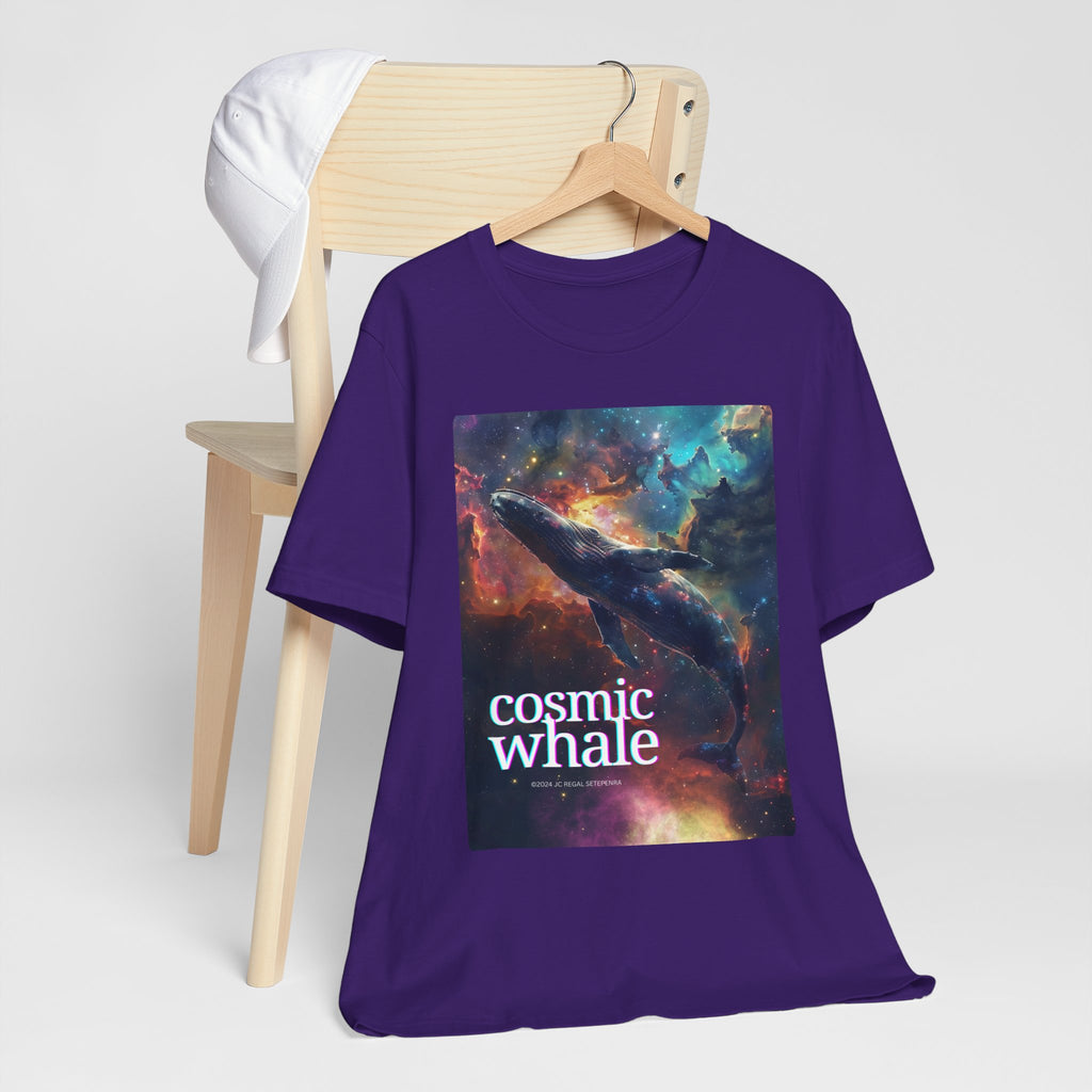 Cosmic Whale Unisex Jersey Short Sleeve Tee
