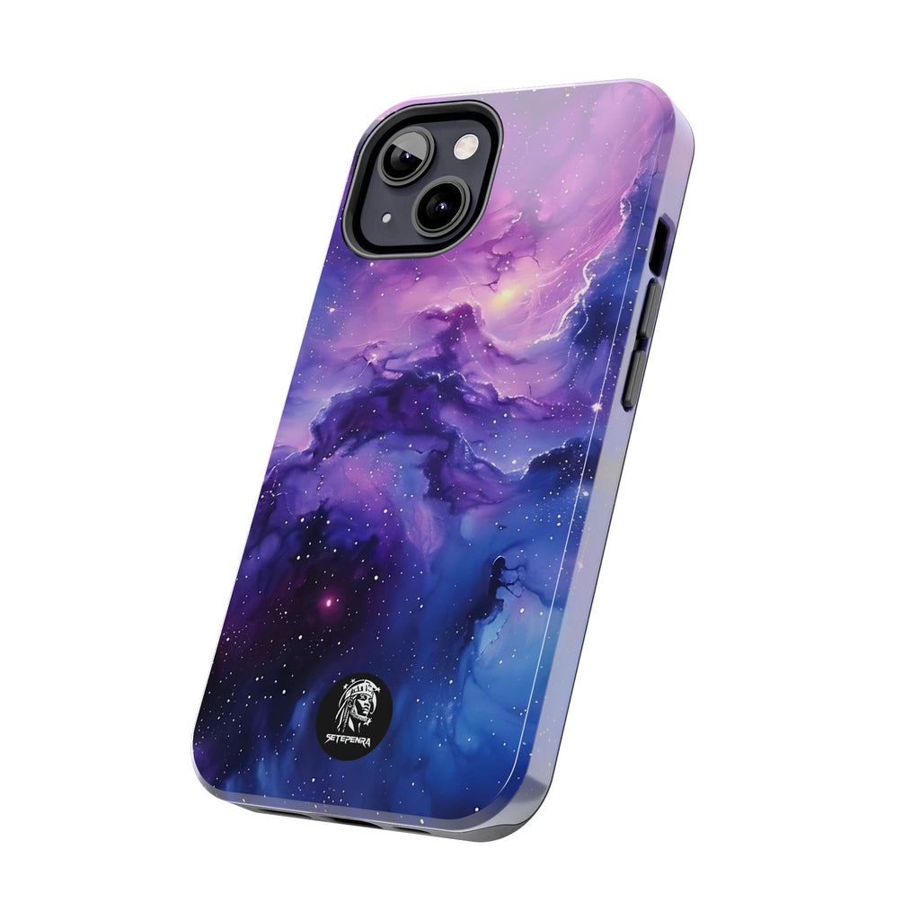Purple Cosmos Tough Phone Case (For iPhone, Galaxy & More)