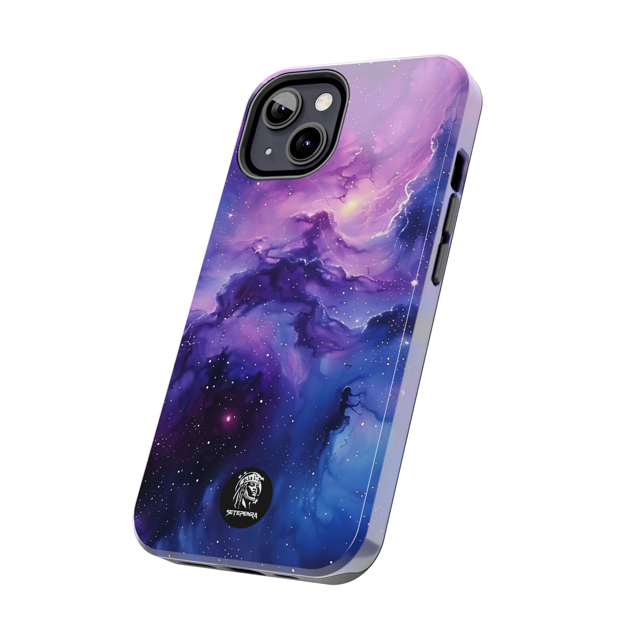 Purple Cosmos Tough Phone Case (For iPhone, Galaxy & More)