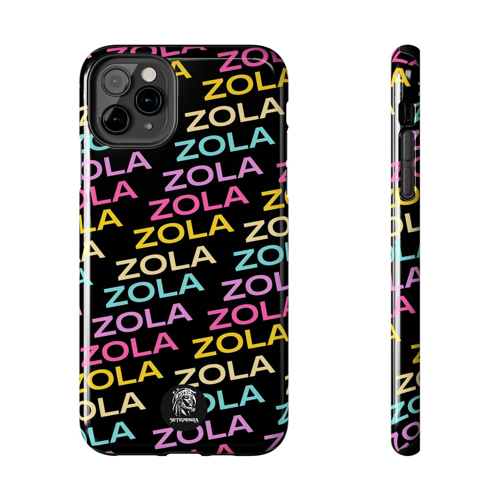 Zola Tough Phone Case (For iPhone, Galaxy & More) - Black SETEPENRA Phone Case.