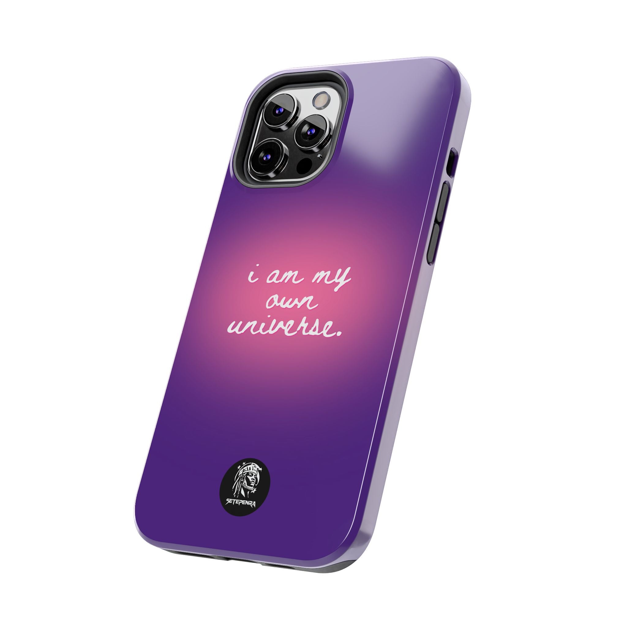 I Am My Own Universe Tough Phone Case (For iPhone, Galaxy & More) - Purple