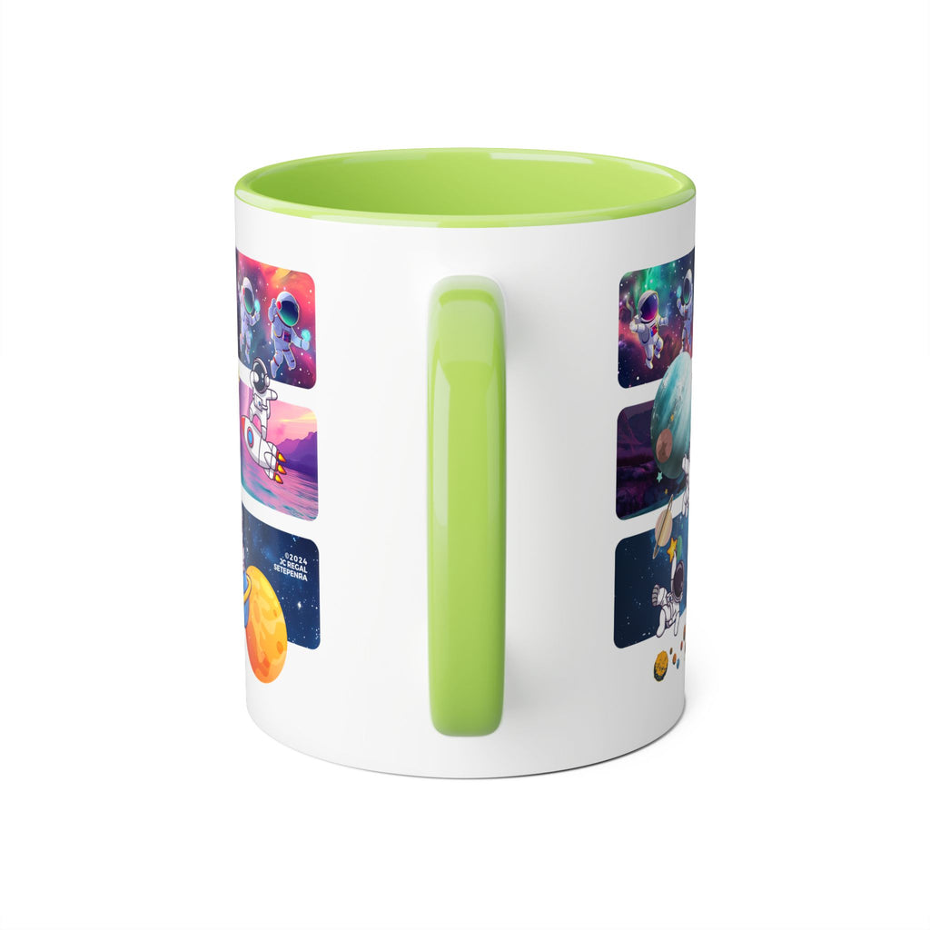 Astro Cosmo (V2.0) Accent Mug, 11oz (Various Colors)
