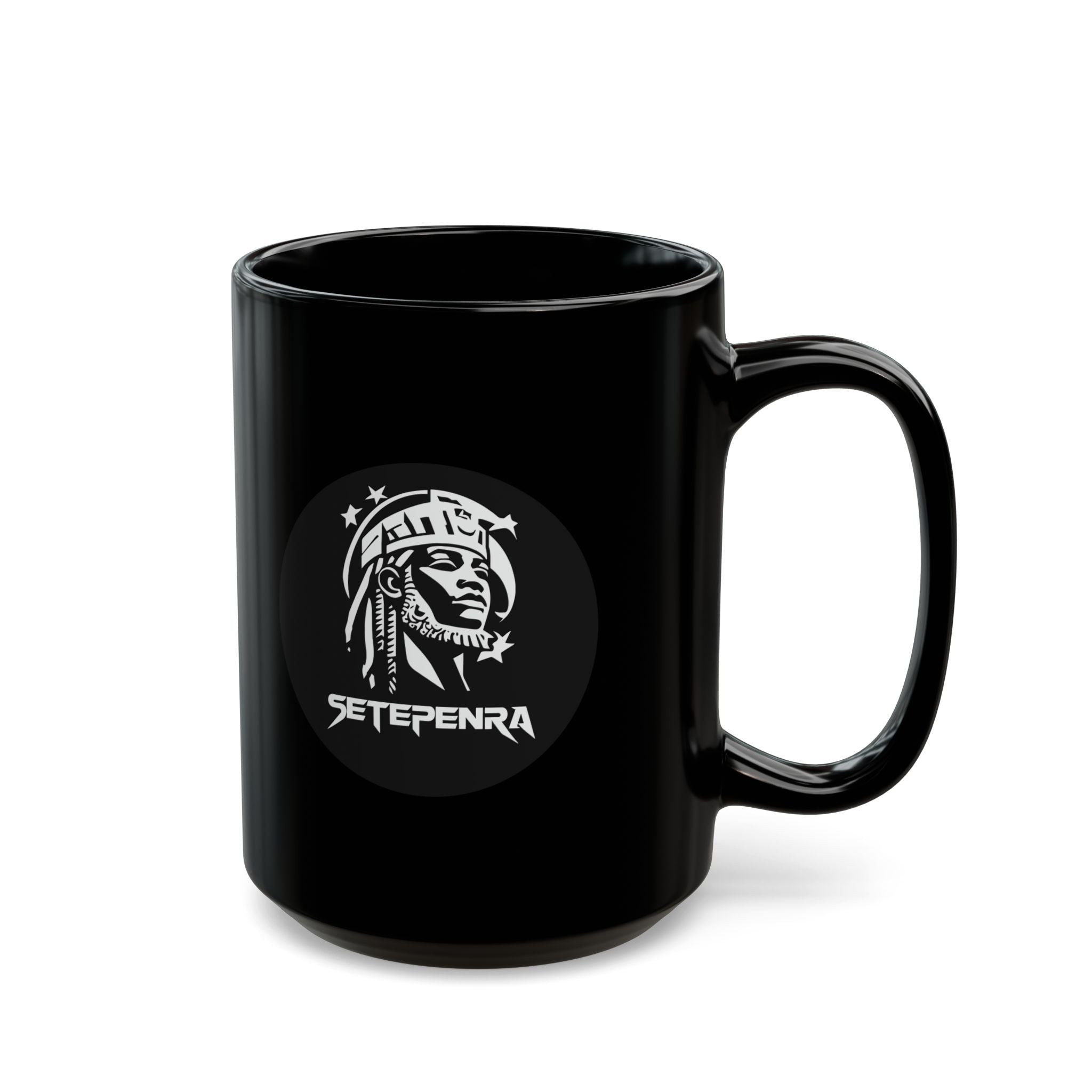 SETEPENRA Black Mug (11oz, 15oz)
