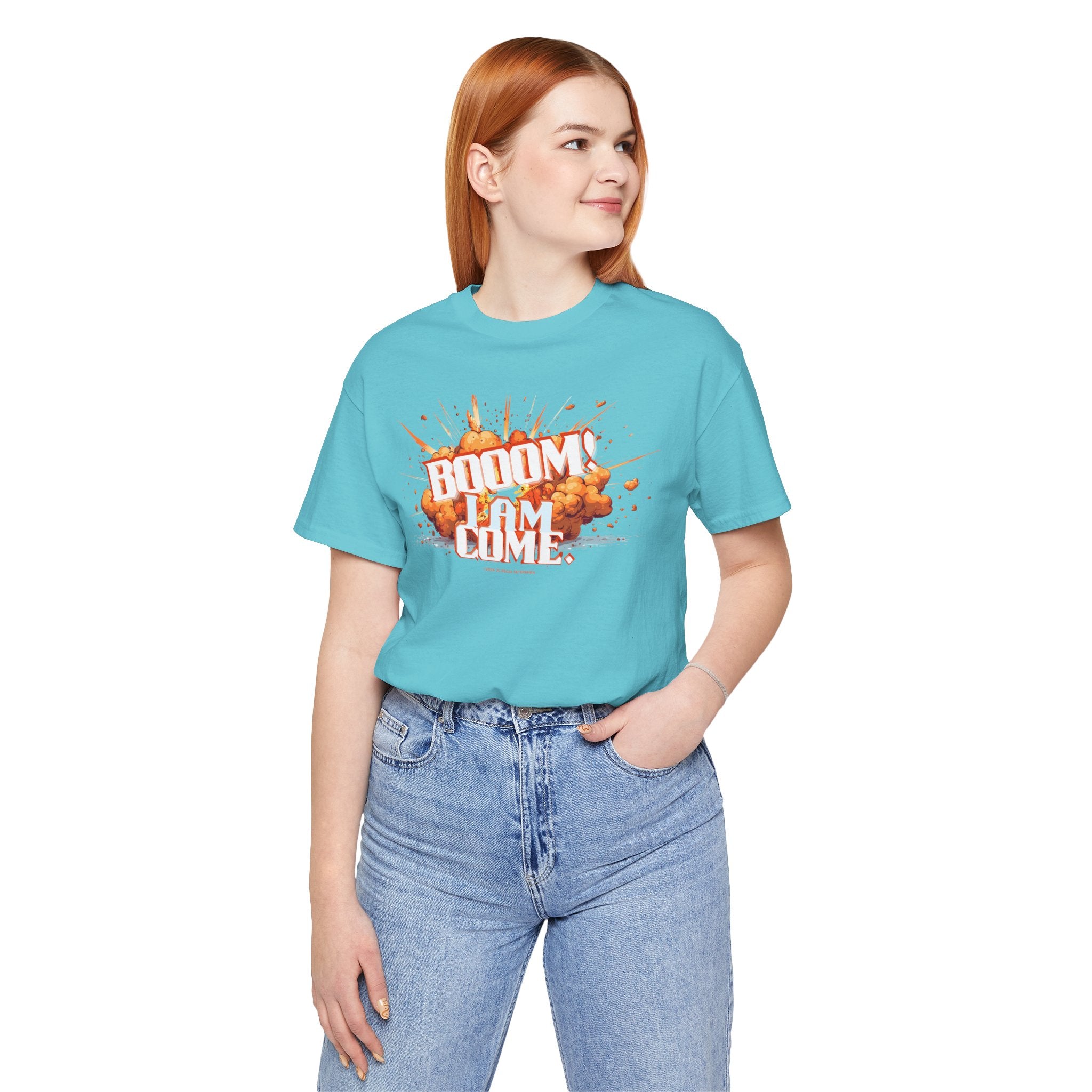 BOOOM! I AM COME Unisex Jersey Short Sleeve Tee