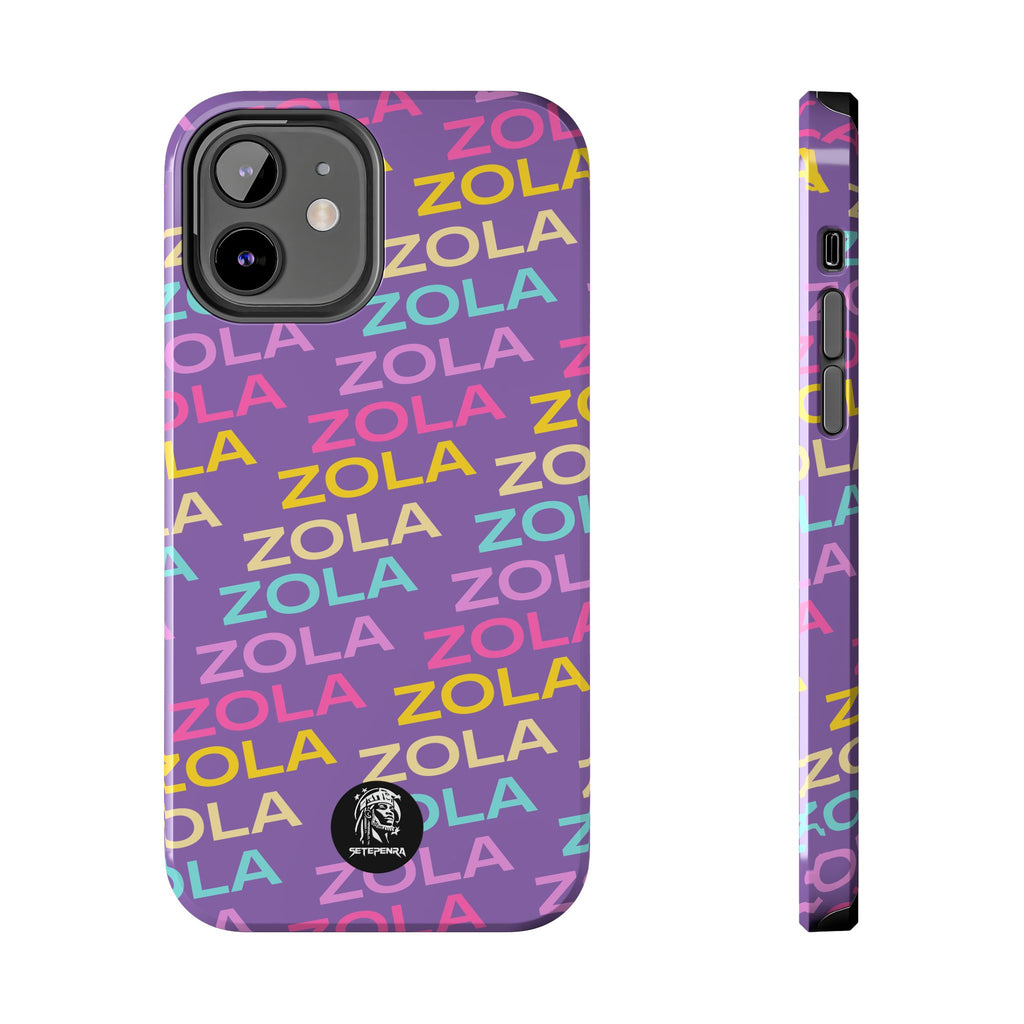 Zola Tough Phone Case (For iPhone, Galaxy & More) - Light Purple SETEPENRA Phone Case.