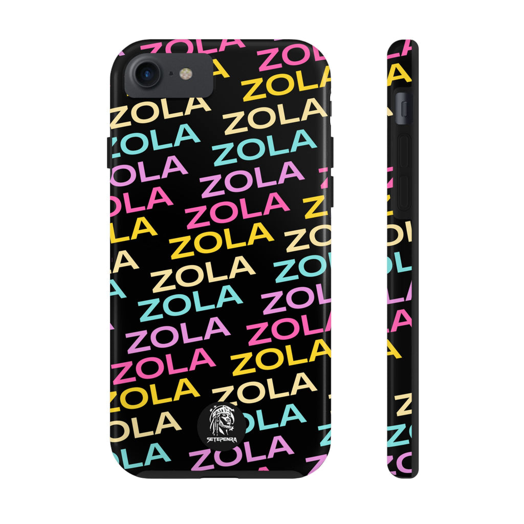 Zola Tough Phone Case (For iPhone, Galaxy & More) - Black SETEPENRA Phone Case.