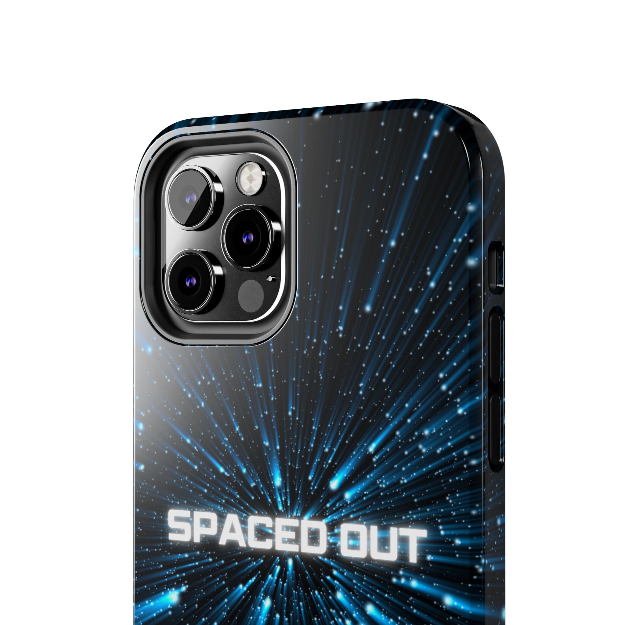 Spaced Out Tough Phone Case — Cosmic Space Warp Protective Cover