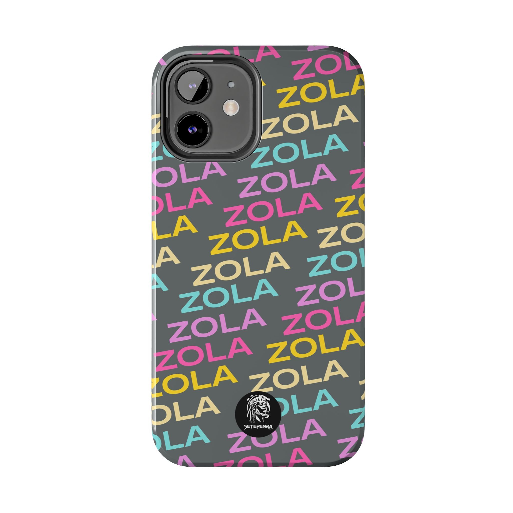 Zola Tough Phone Case (For iPhone, Galaxy & More) - Dark Grey