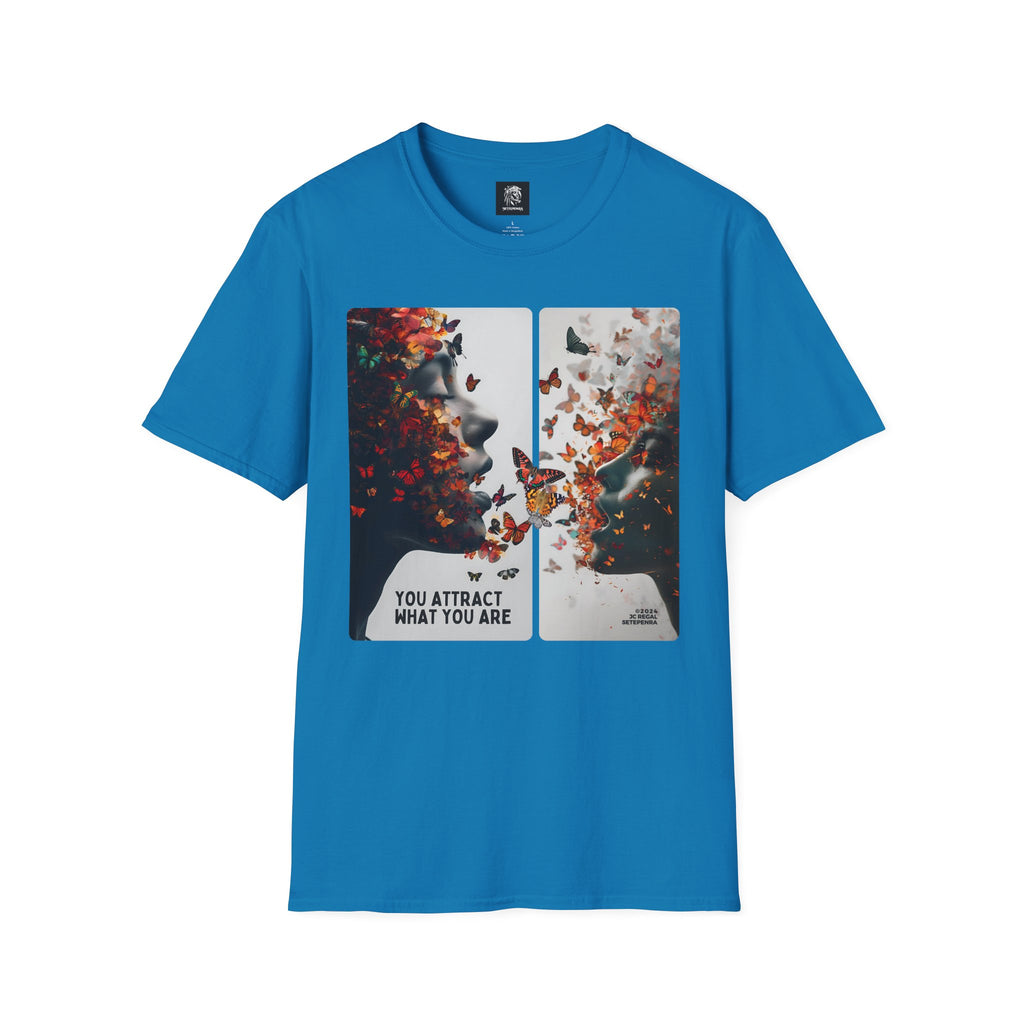 You Attract What You Are (1st Edition) Unisex Softstyle T-Shirt SETEPENRA T-Shirt.