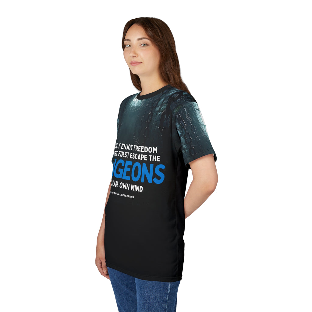 Escape The Dungeons Unisex Cut & Sew Tee SETEPENRA All Over Prints.