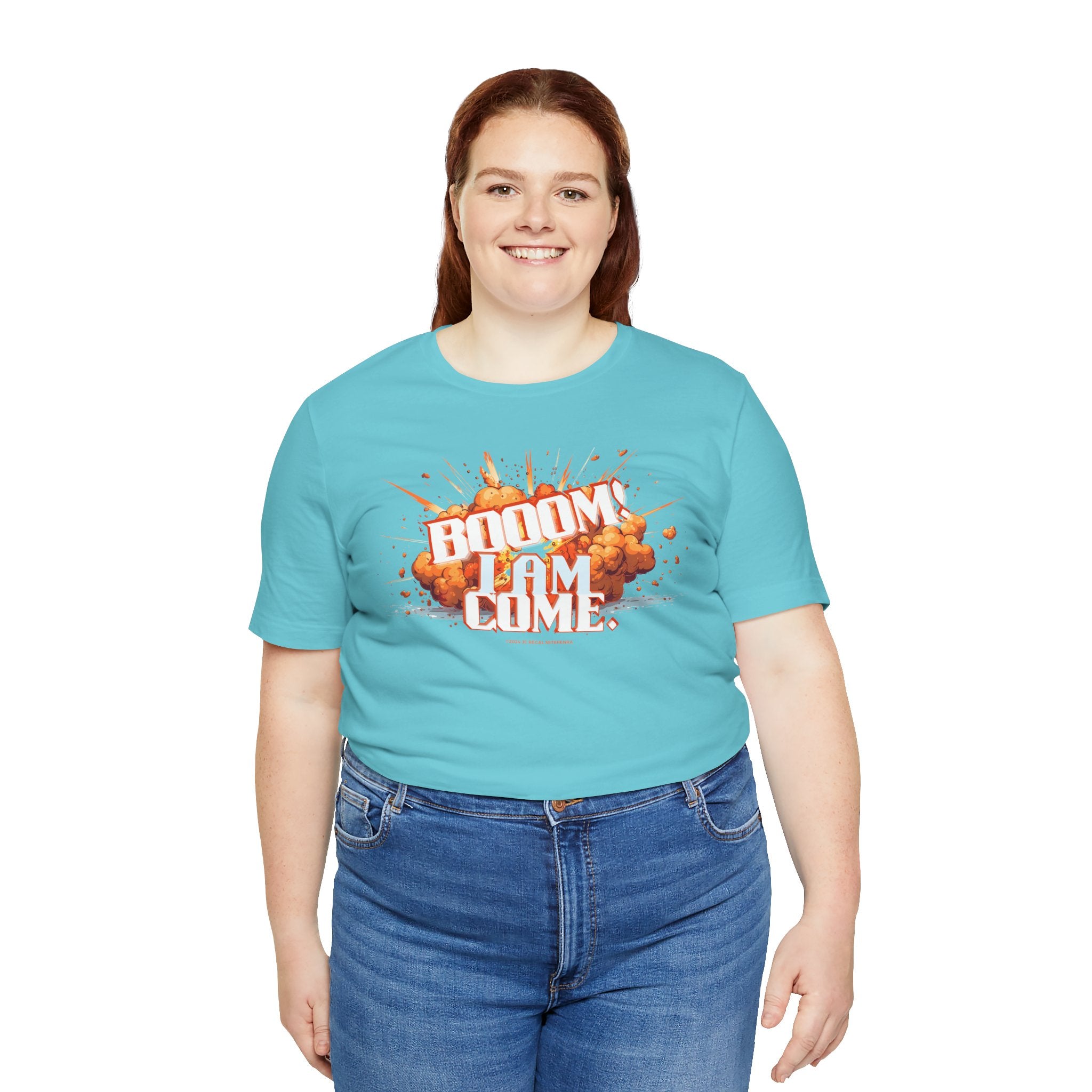 BOOOM! I AM COME Unisex Jersey Short Sleeve Tee