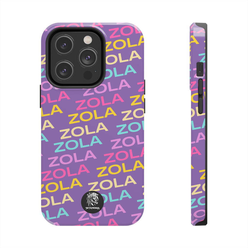 Zola Tough Phone Case (For iPhone, Galaxy & More) - Light Purple SETEPENRA Phone Case.