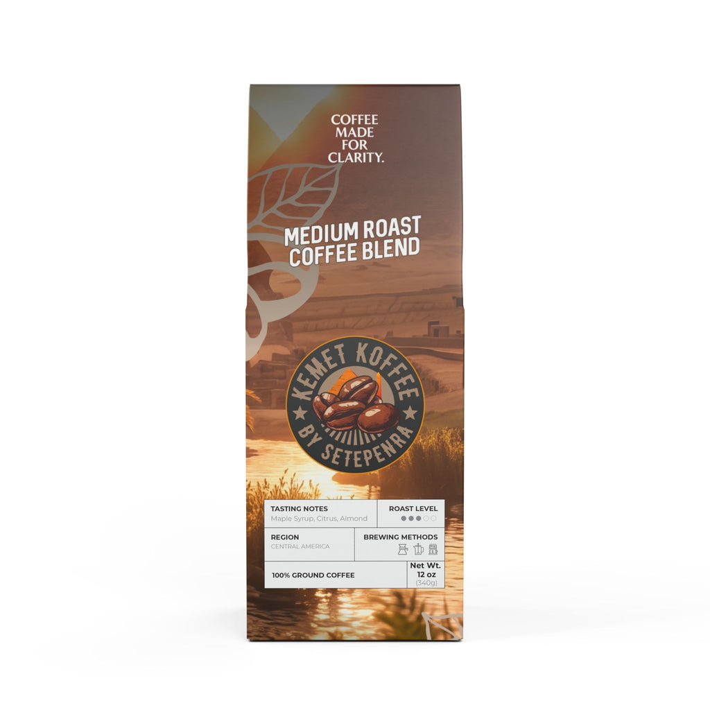 Kemet Koffee By Setepenra Medium Roast Coffee Blend