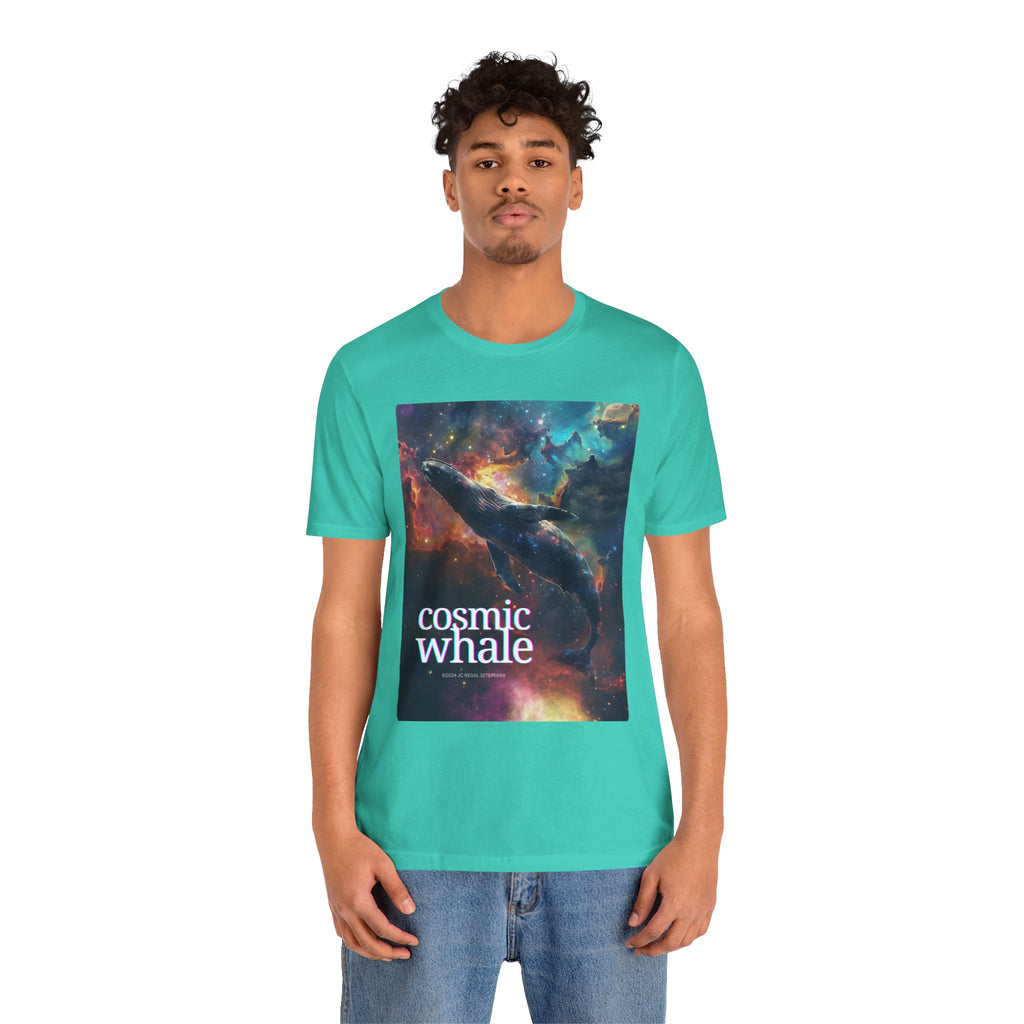 Cosmic Whale Unisex Jersey Short Sleeve Tee