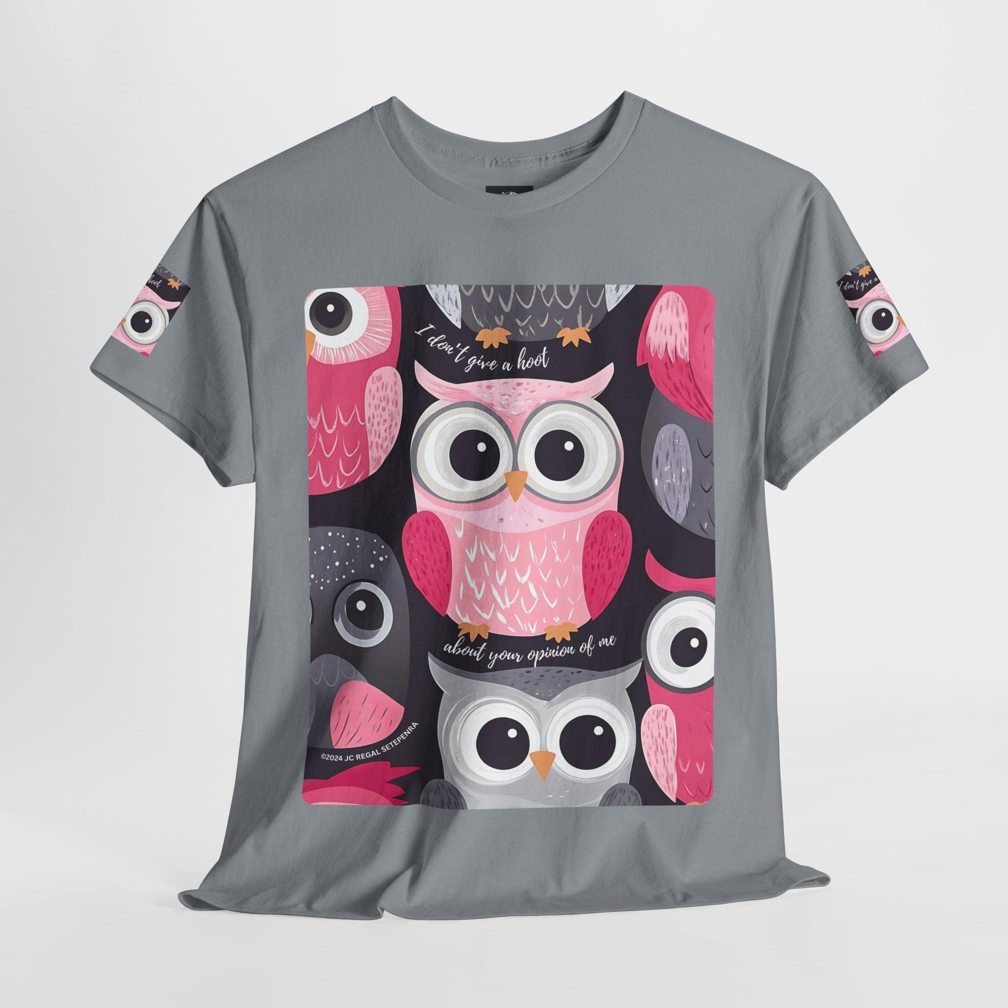 Don't Give A Hoot Unisex Heavy Cotton Tee