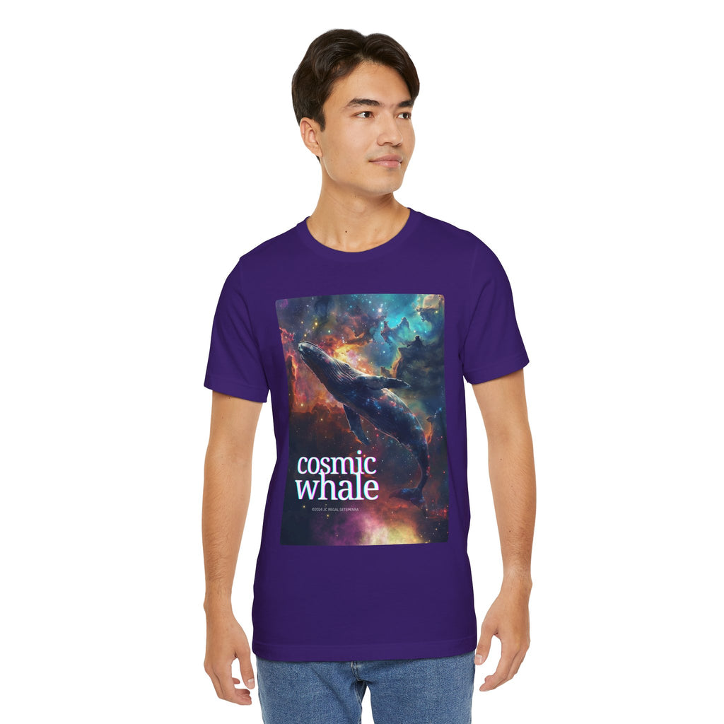 Cosmic Whale Unisex Jersey Short Sleeve Tee