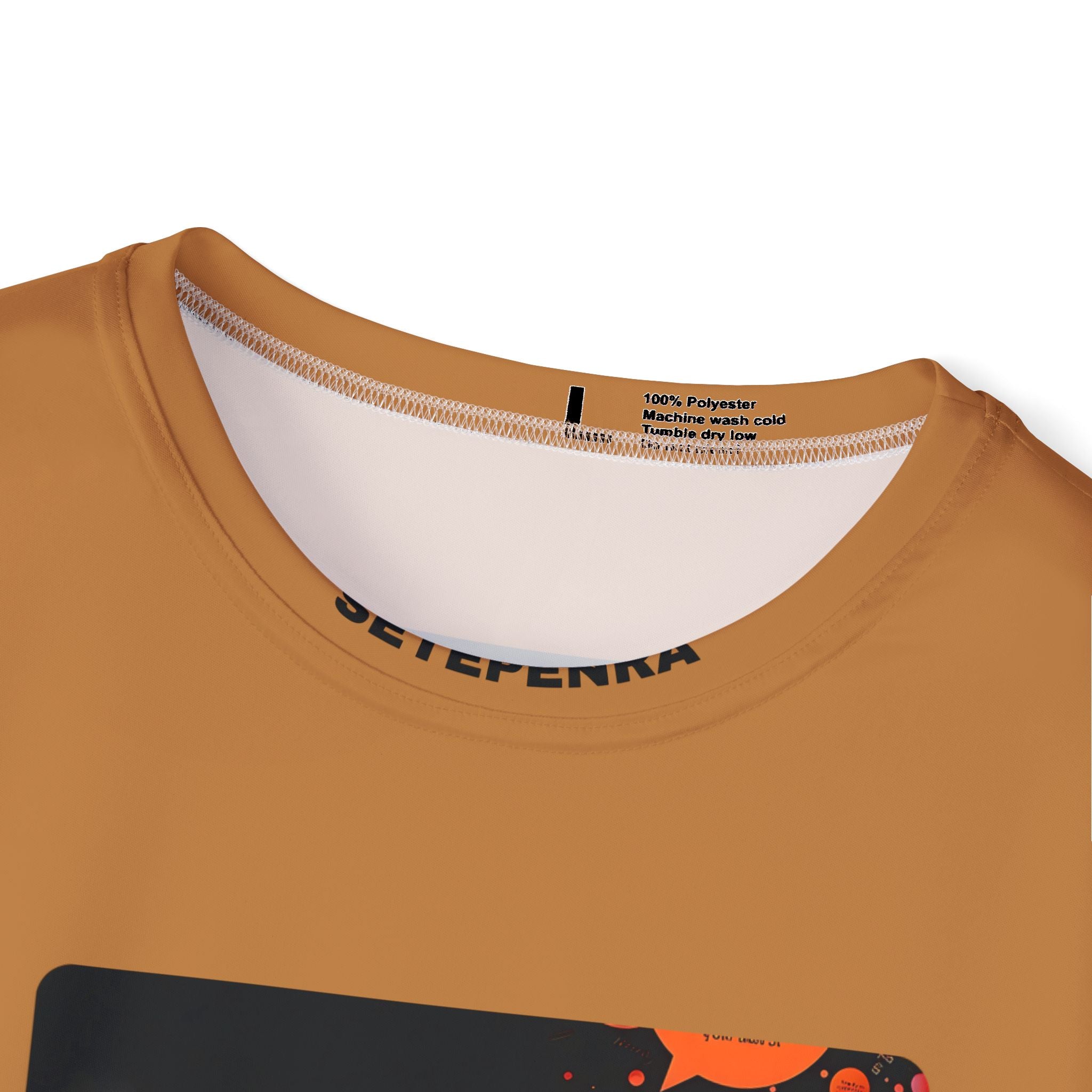 Mind Your Words Men's Sports Jersey (Light Brown) SETEPENRA All Over Prints.