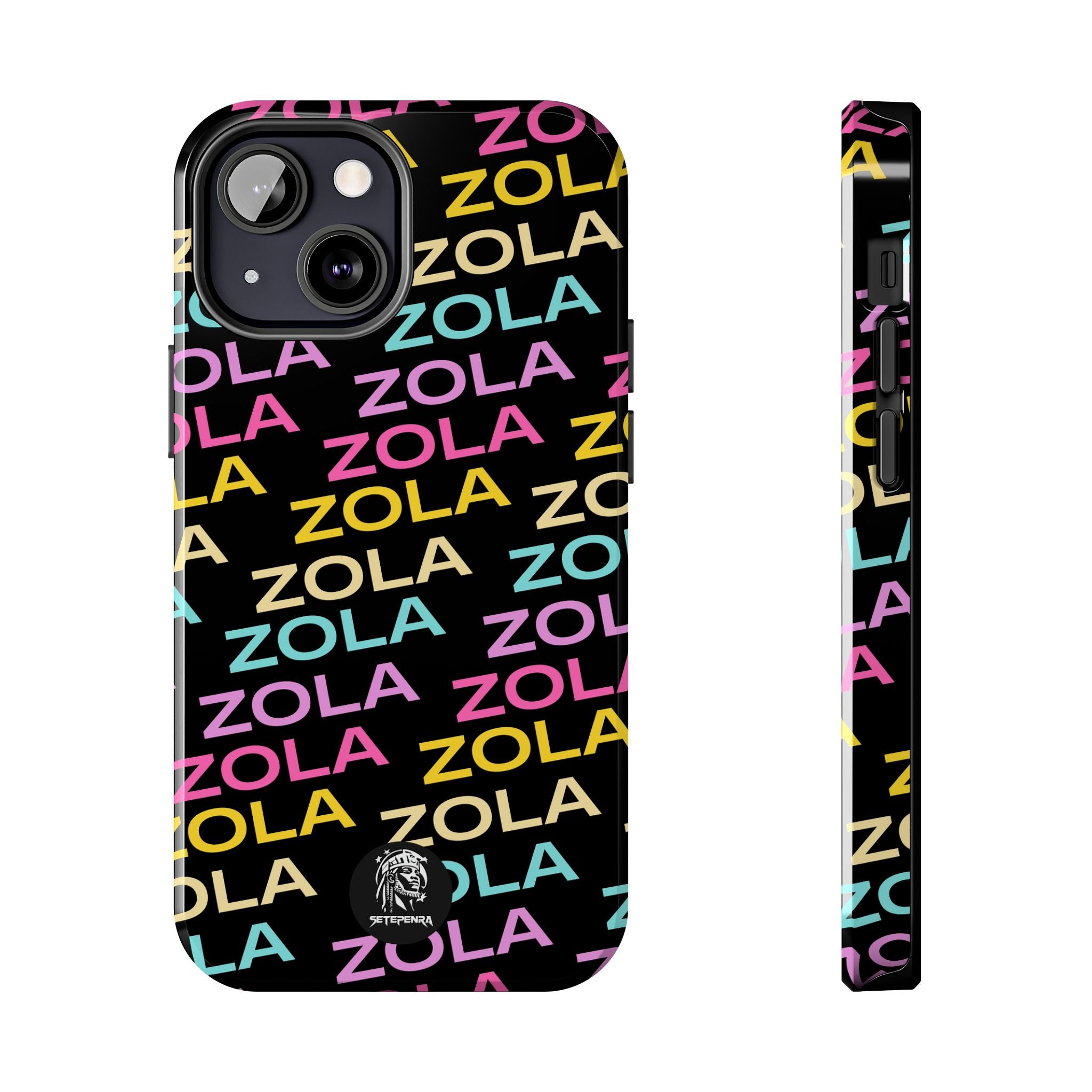 Zola Tough Phone Case (For iPhone, Galaxy & More) - Black