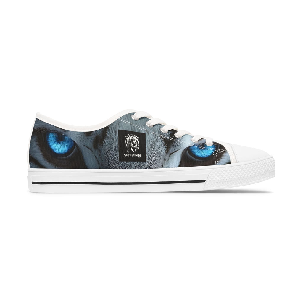Primal Power Women's Low Top Sneakers - White Tiger (2nd Edition) SETEPENRA Shoes.
