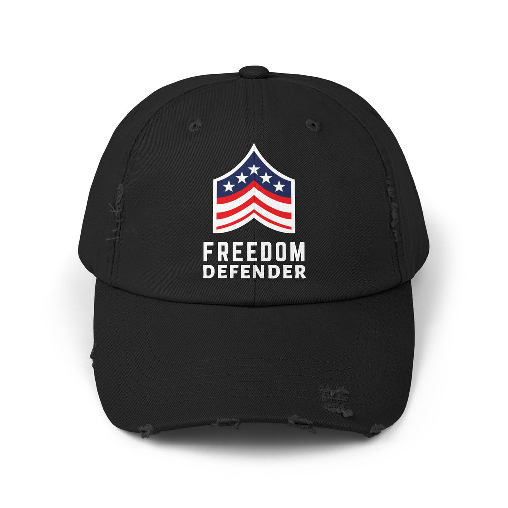 Freedom Defender Unisex Distressed Cap SETEPENRA Hats.