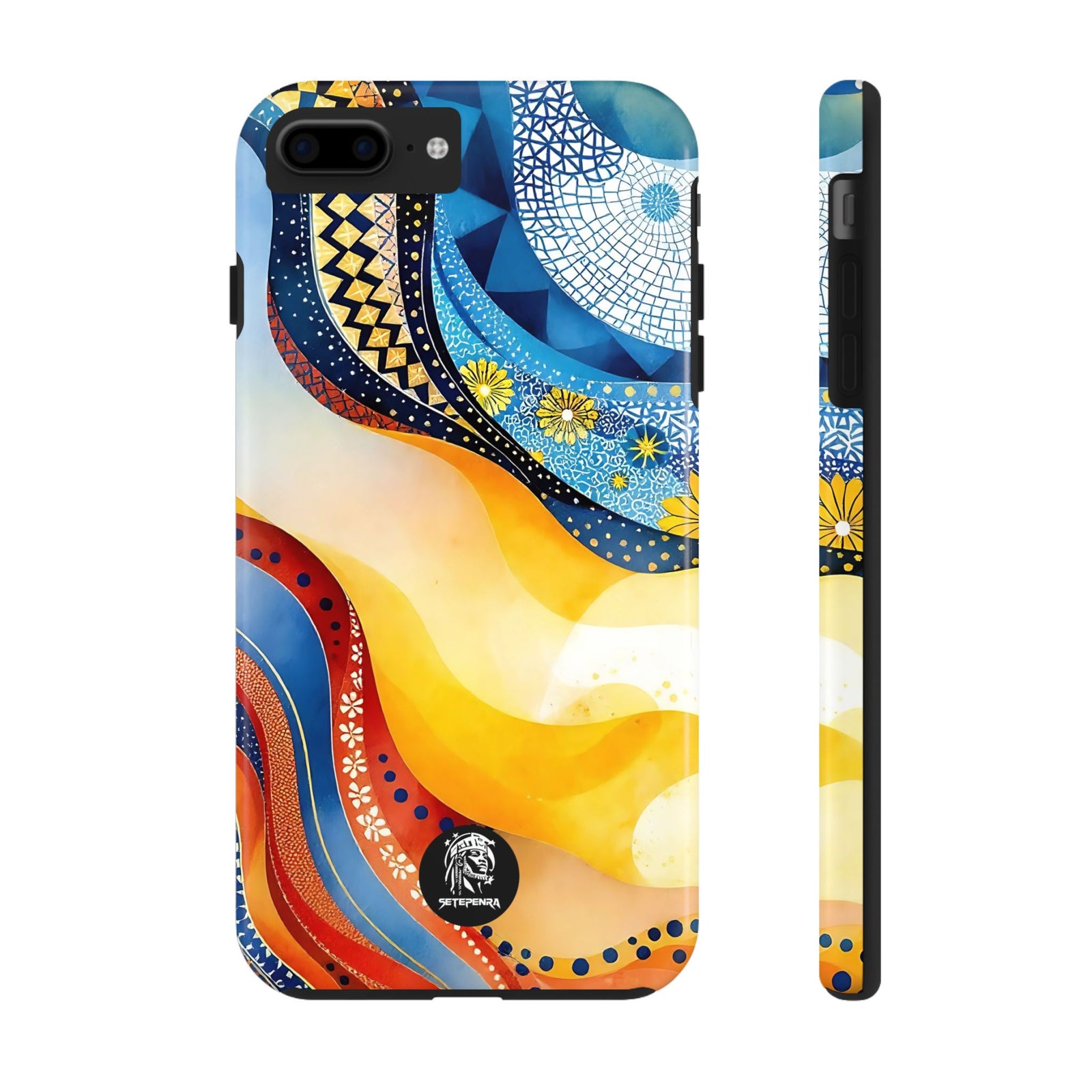 Afrikana Kolor Tough Phone Case (For iPhone, Galaxy & More) SETEPENRA Phone Case.
