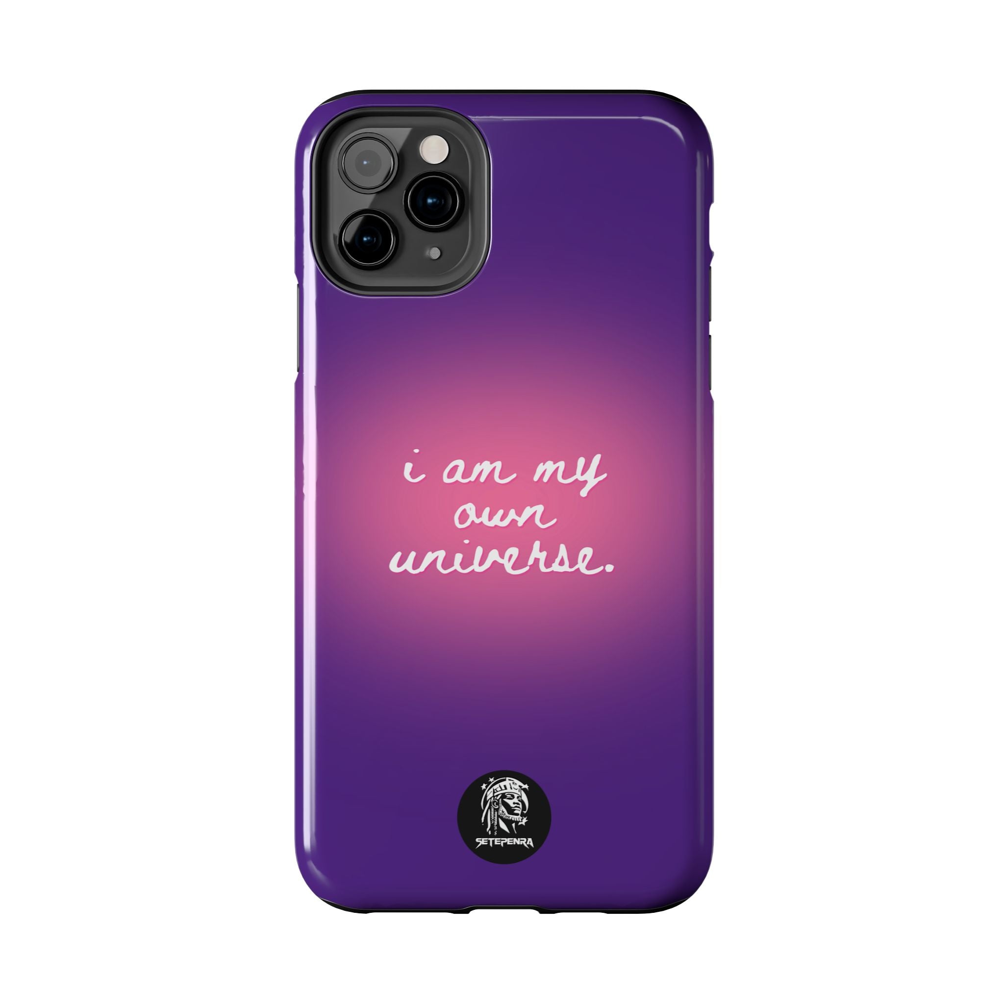 I Am My Own Universe Tough Phone Case (For iPhone, Galaxy & More) - Purple