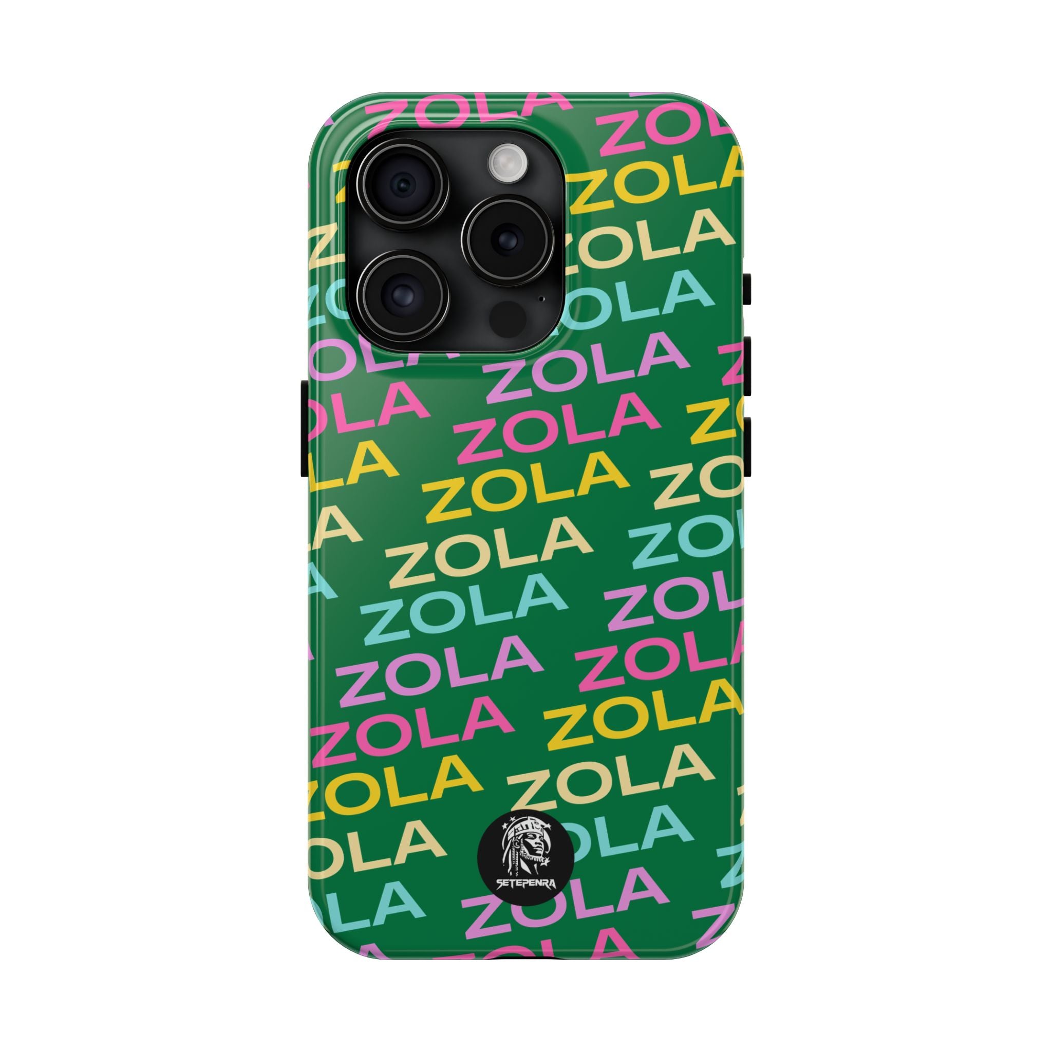 Zola Tough Phone Case (For iPhone, Galaxy & More) - Dark Green