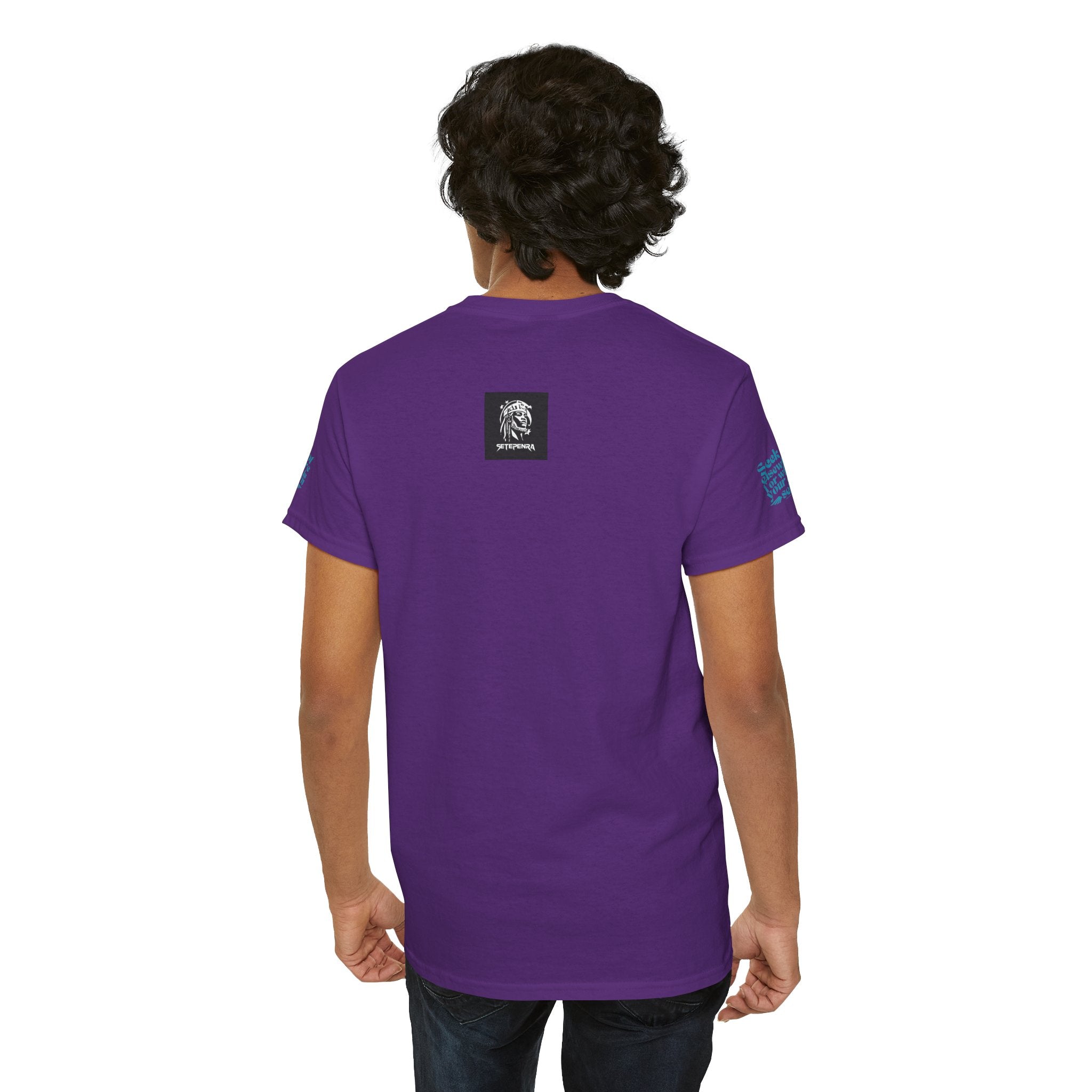 Seek Not Elsewhere (Aqua Edition) Unisex Heavy Cotton Tee