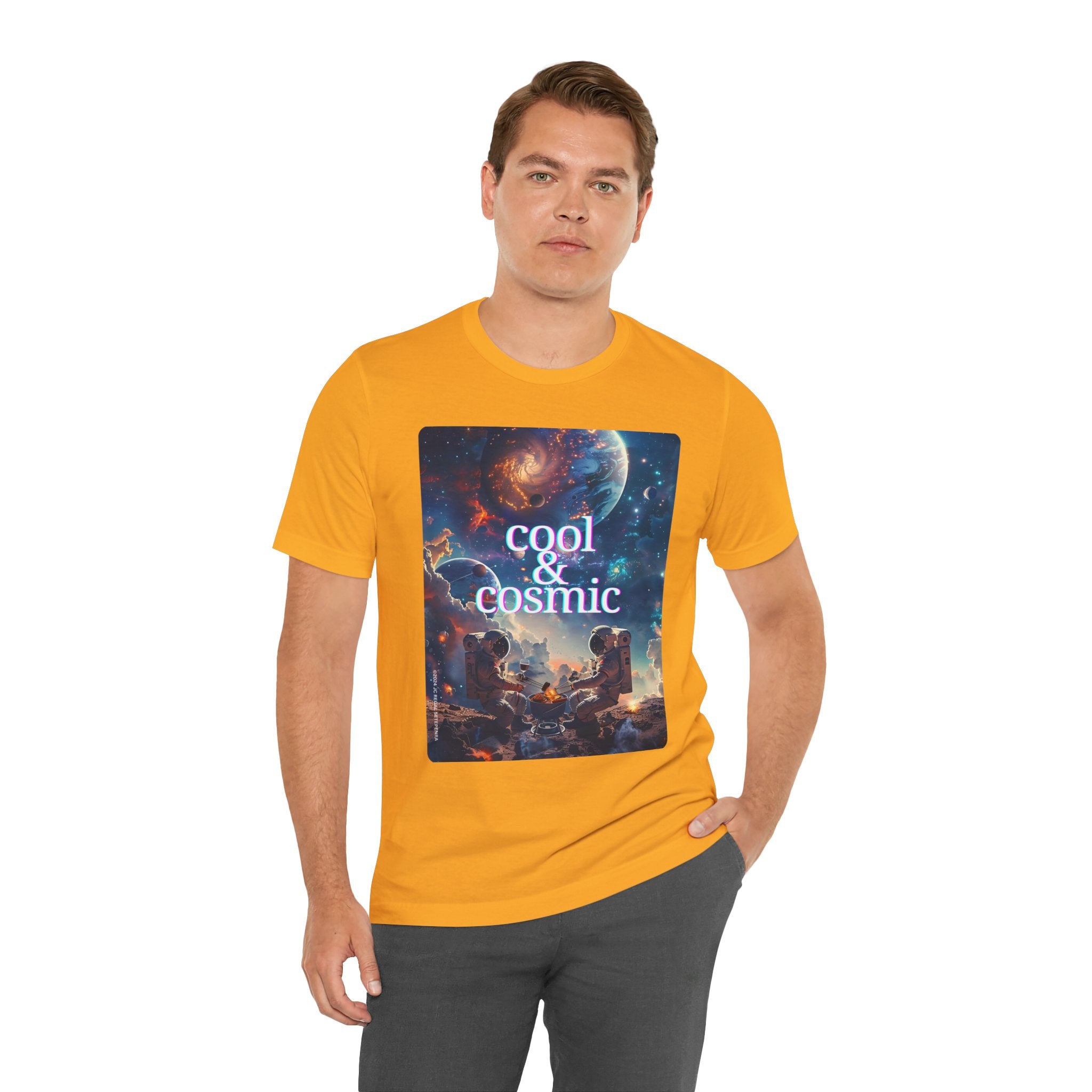 Cool & Cosmic Unisex Jersey Short Sleeve Tee