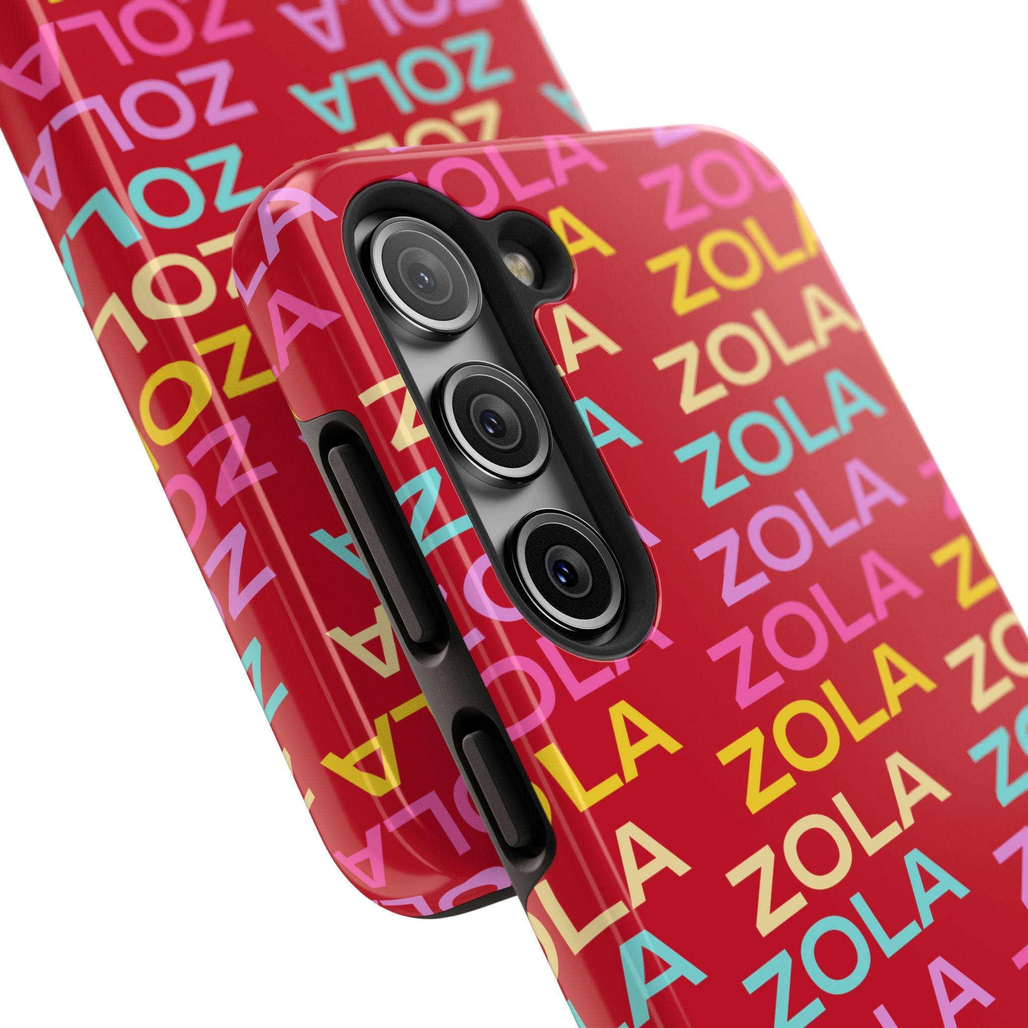 Zola Tough Phone Case (For iPhone, Galaxy & More) - Dark Red