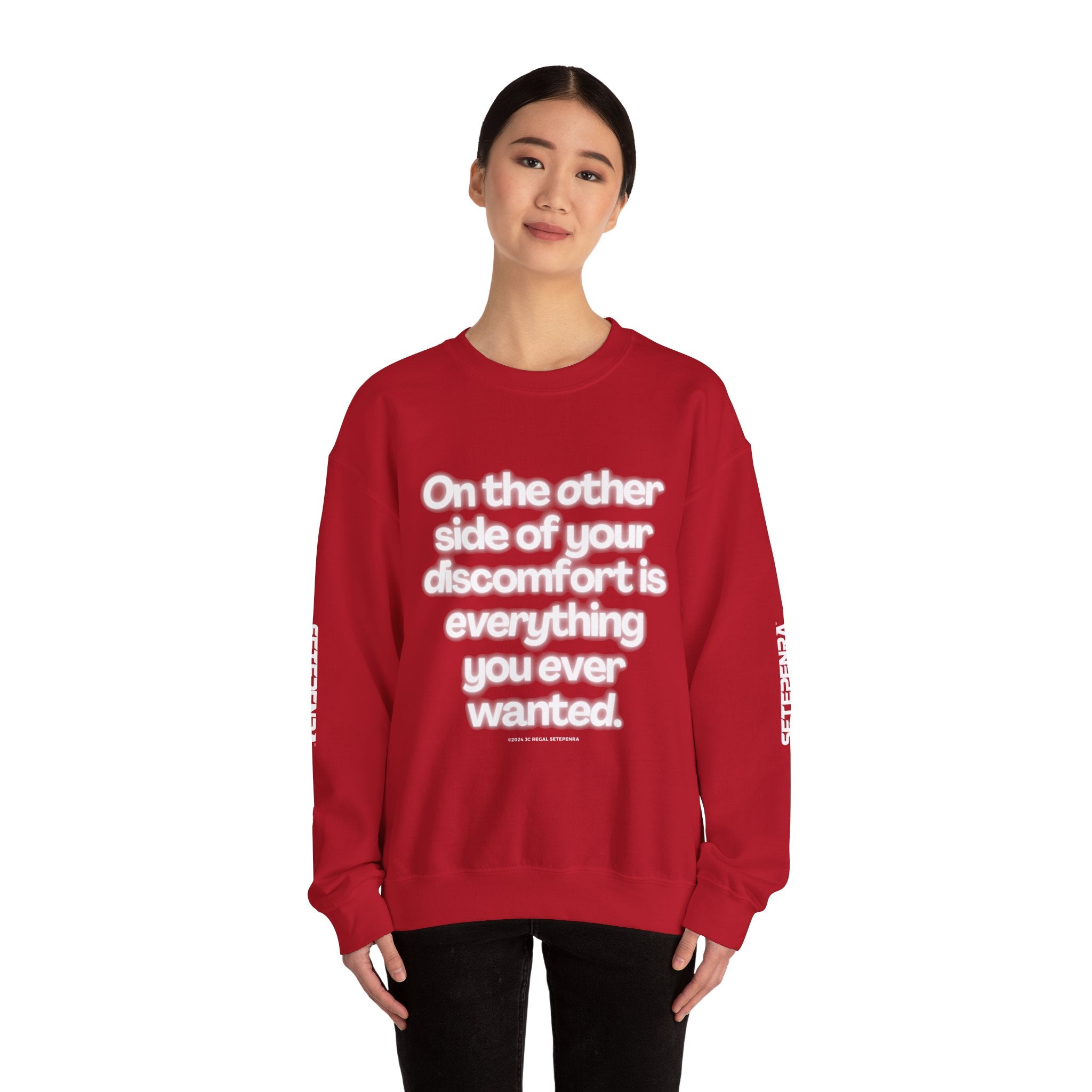 On The Other Side Unisex Heavy Blend™ Crewneck Sweatshirt