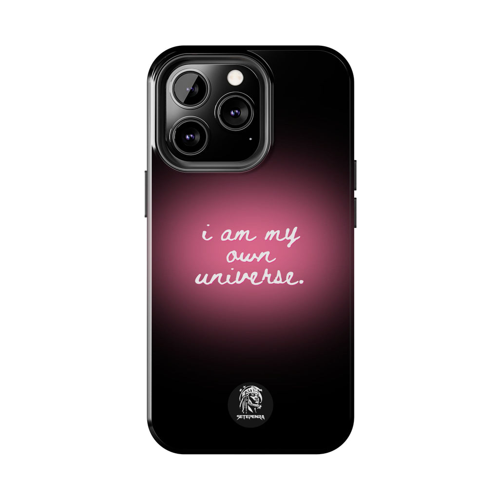 I Am My Own Universe Tough Phone Case (For iPhone, Galaxy & More) - Black