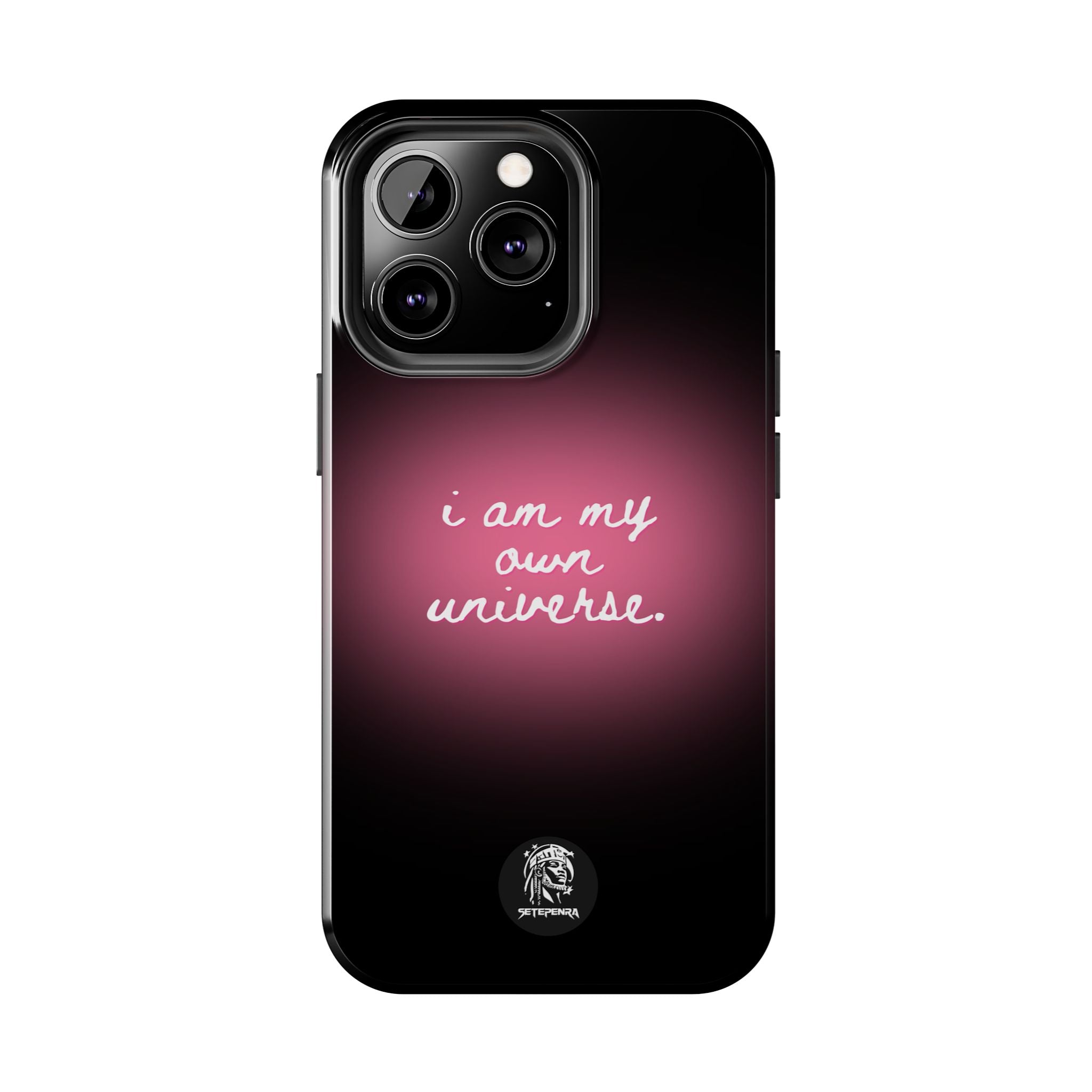 I Am My Own Universe Tough Phone Case (For iPhone, Galaxy & More) - Black
