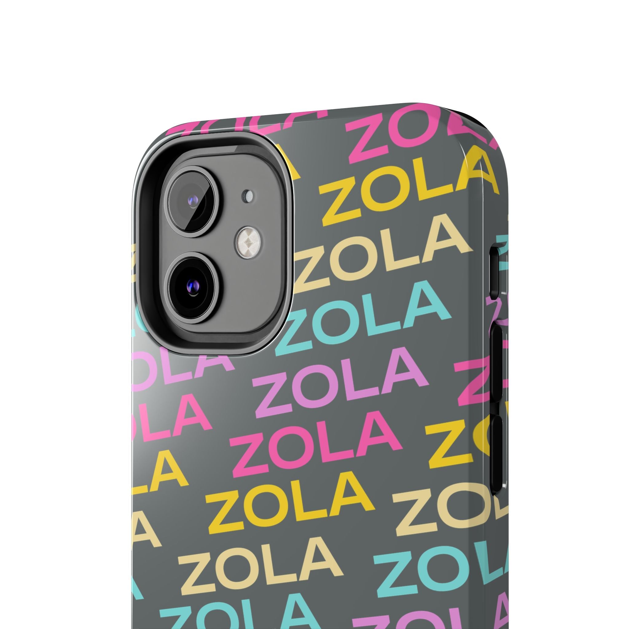 Zola Tough Phone Case (For iPhone, Galaxy & More) - Dark Grey