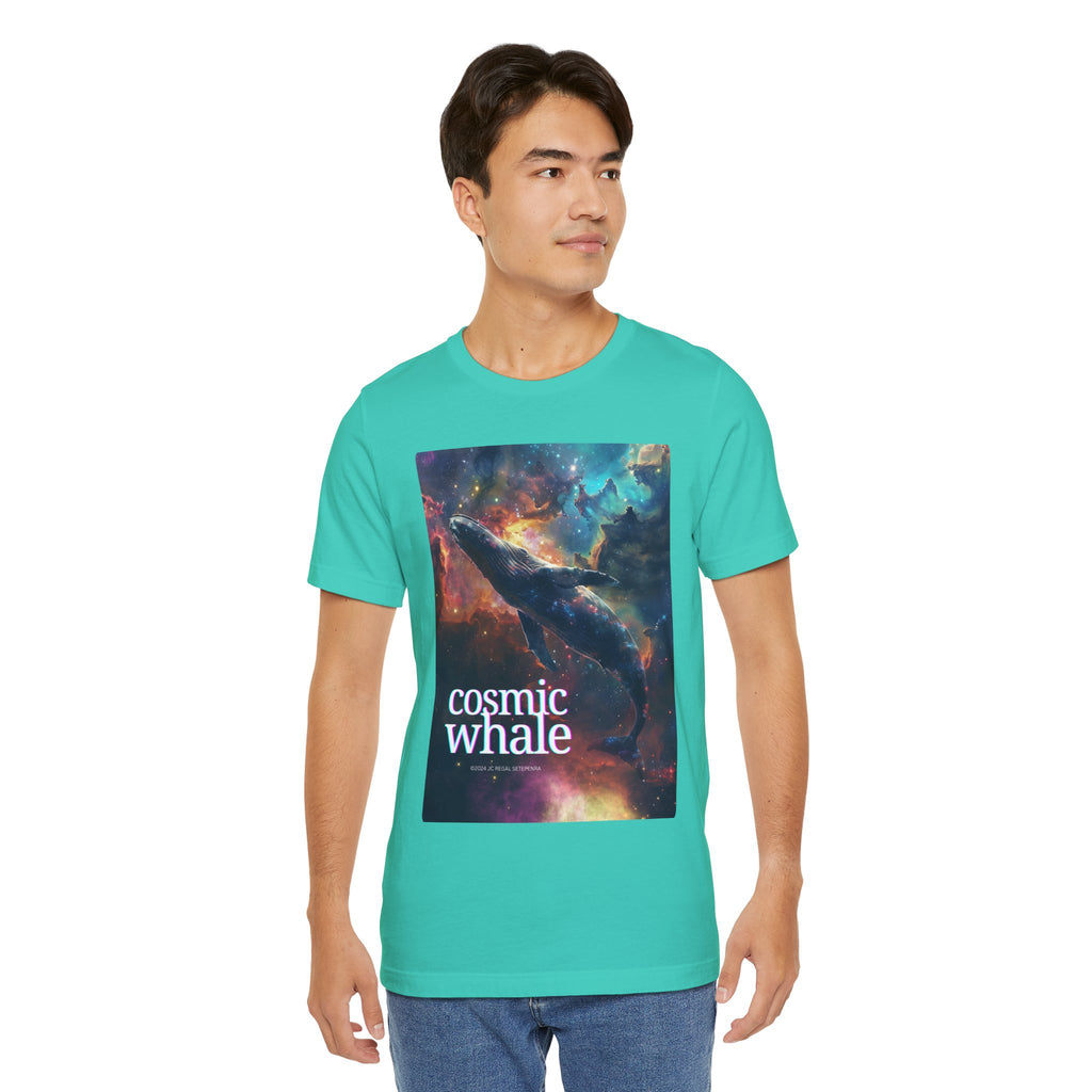 Cosmic Whale Unisex Jersey Short Sleeve Tee