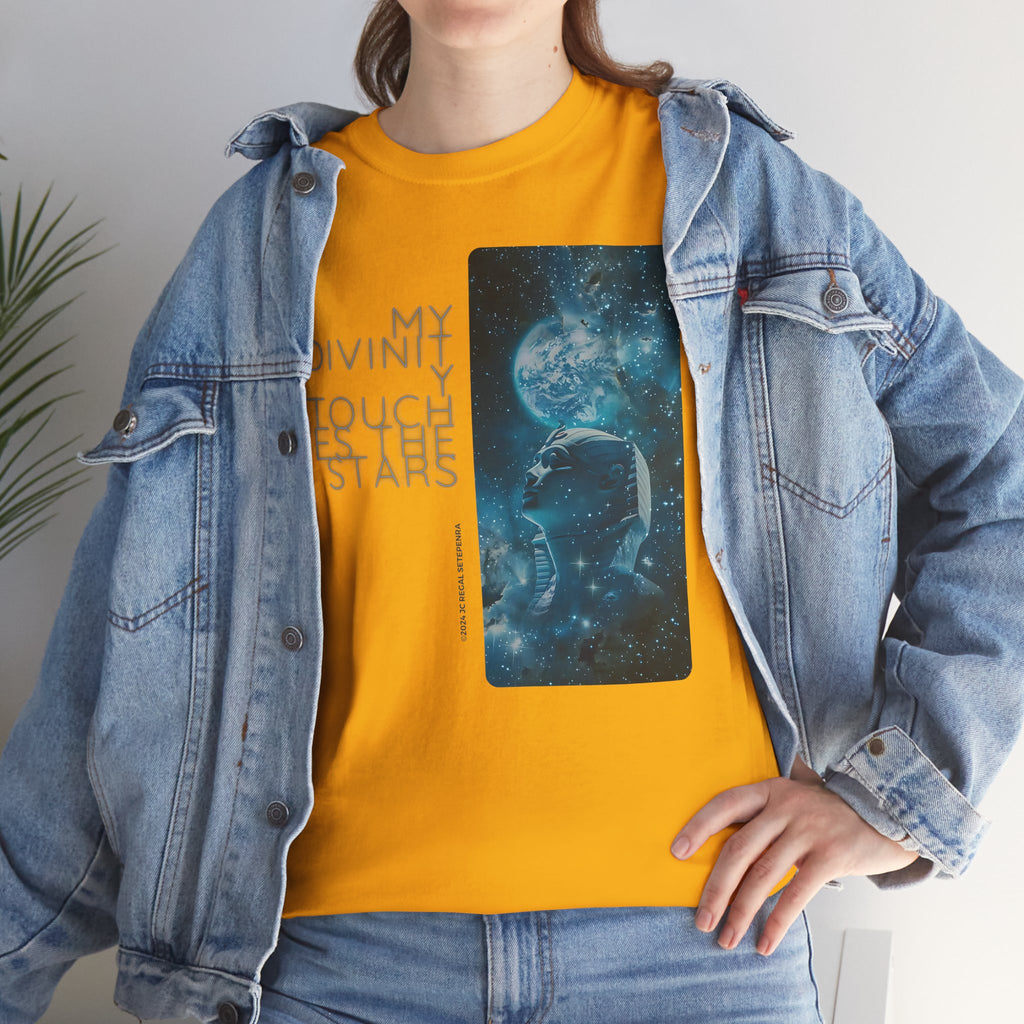 My Divinity Touches The Stars Unisex Heavy Cotton Tee