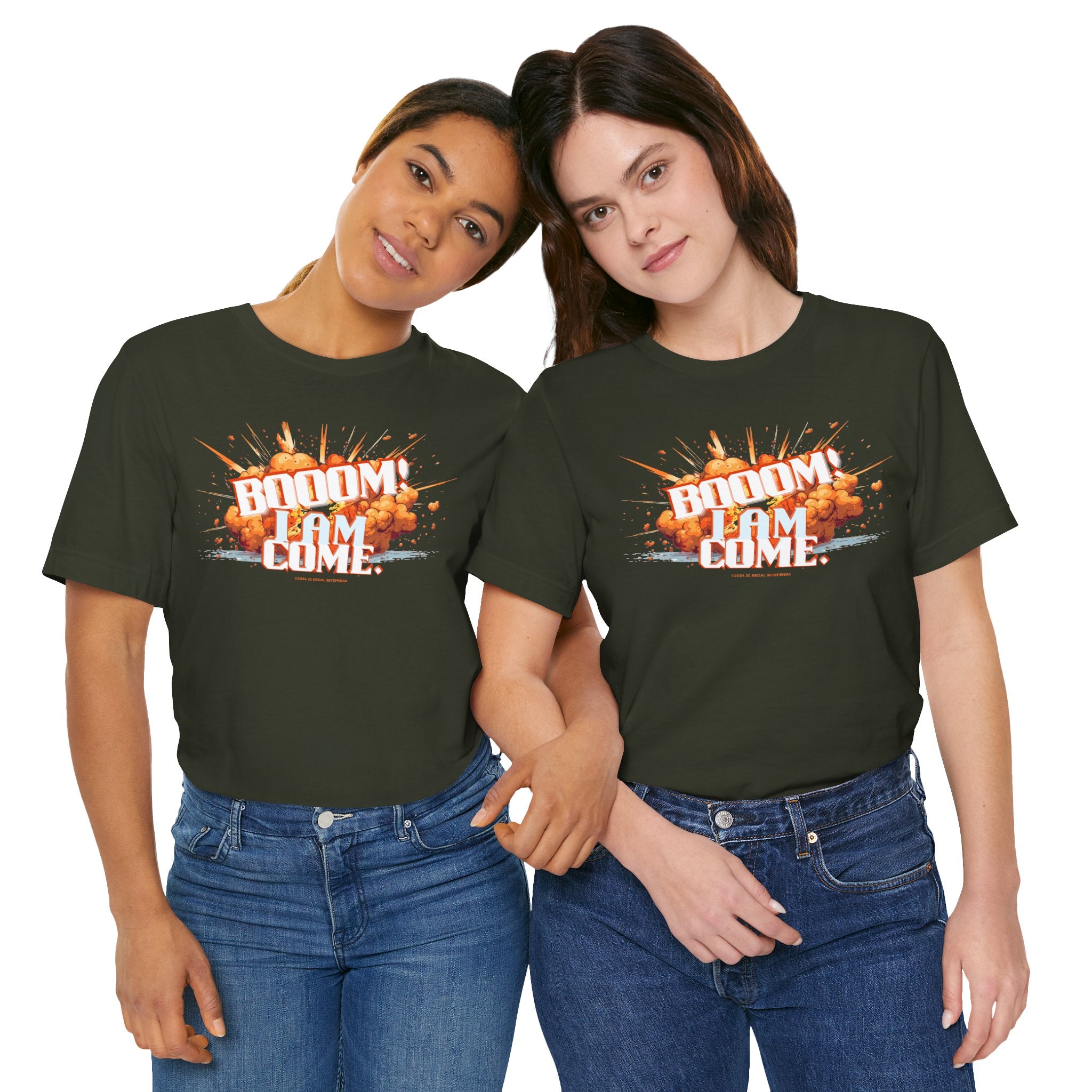 BOOOM! I AM COME Unisex Jersey Short Sleeve Tee